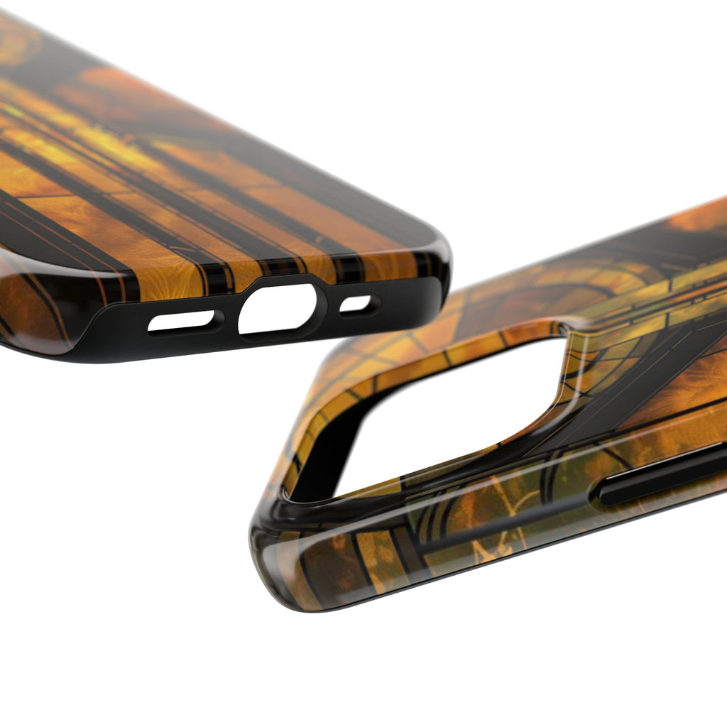 Durable Noir Art Deco Golden Design iPhone Cover - Stylish and Protective Phone Case on Etsy - Art Deco Gift