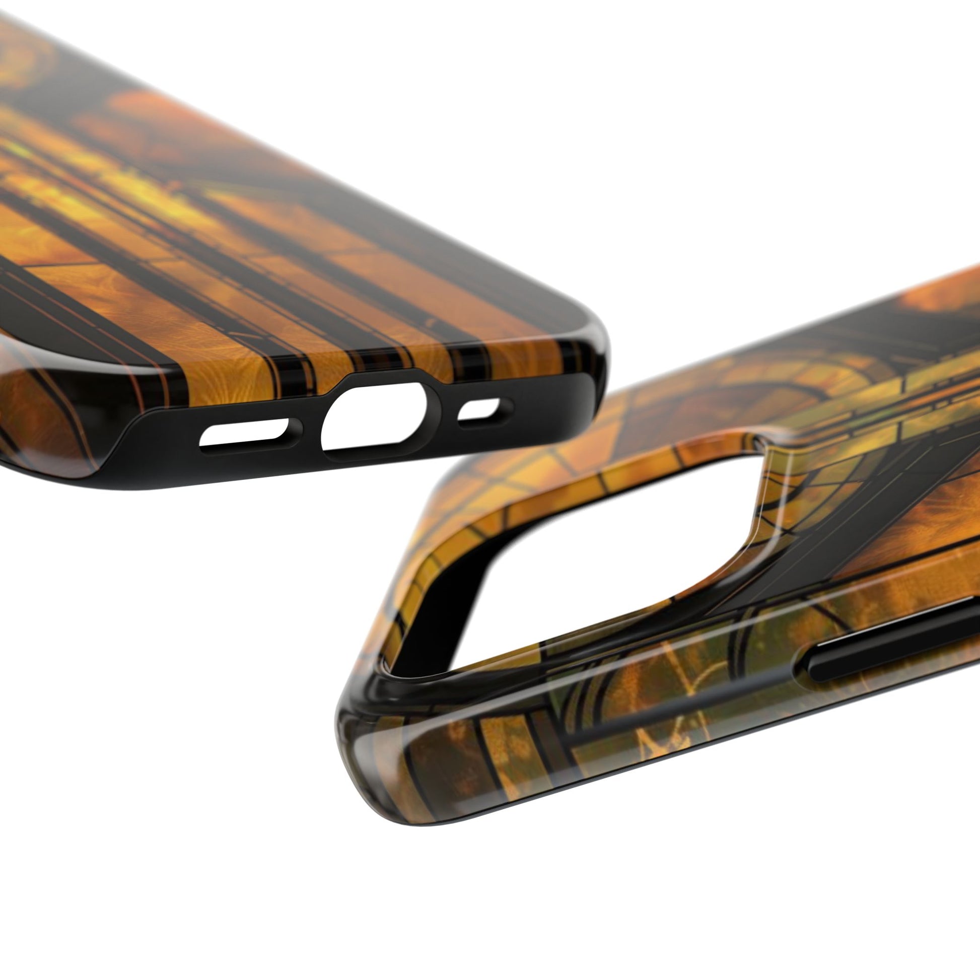 Durable Noir Art Deco Golden Design iPhone Cover - Stylish and Protective Phone Case on Etsy - Art Deco Gift