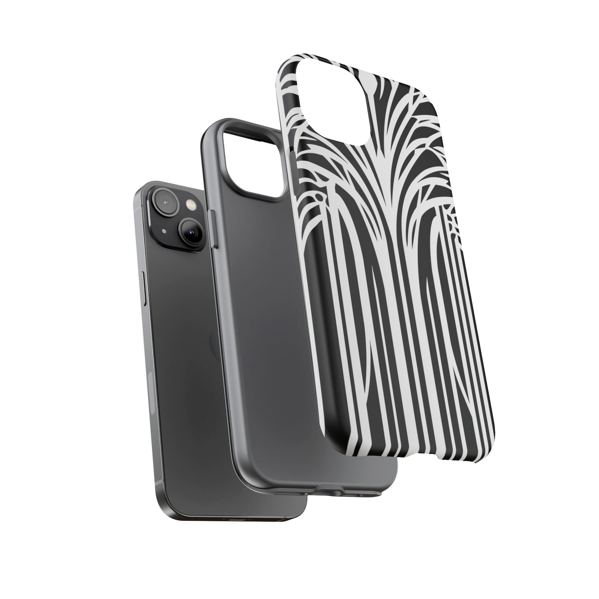 Blank White Art Deco Palm Tree Phone Case Design Lempicka Frank Lloyd Wright Prairie Style Stylish iphone 13 14 15 16 Pro Max Plus Galaxy