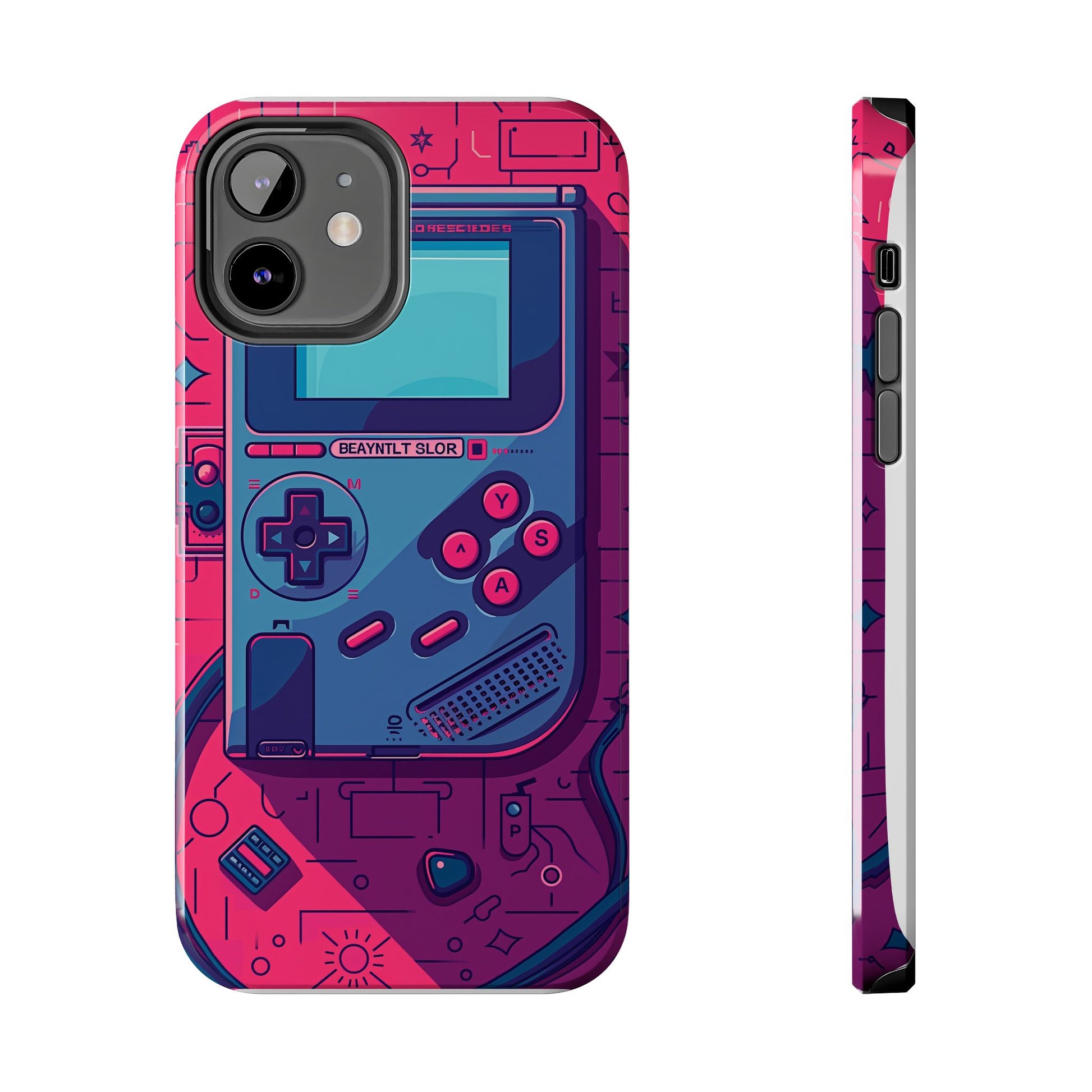Durable iPhone Case with Alternative Universe Game Console Design - Protective Phone Cover - Fun and Sturdy Gaming Accessory - Gamer Gift