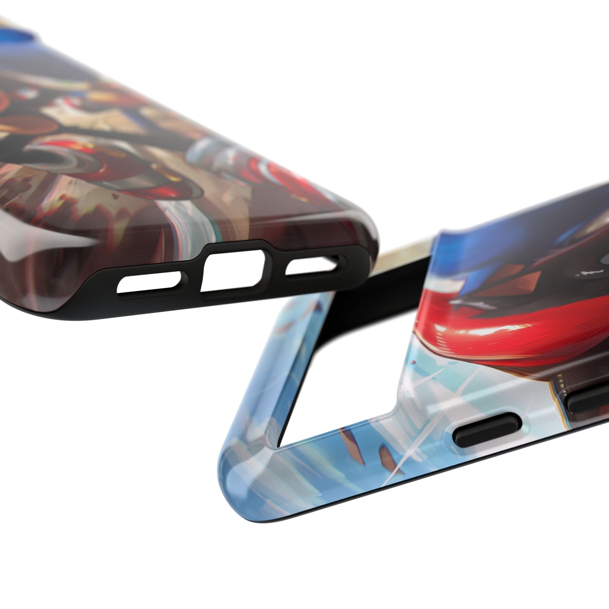 Sonic and Shadow Phone Case, Sonic and Shadow, Tough Android Case, Fun Video Game Phone Case, Retro Game Case, SEGA Video Game Android Case