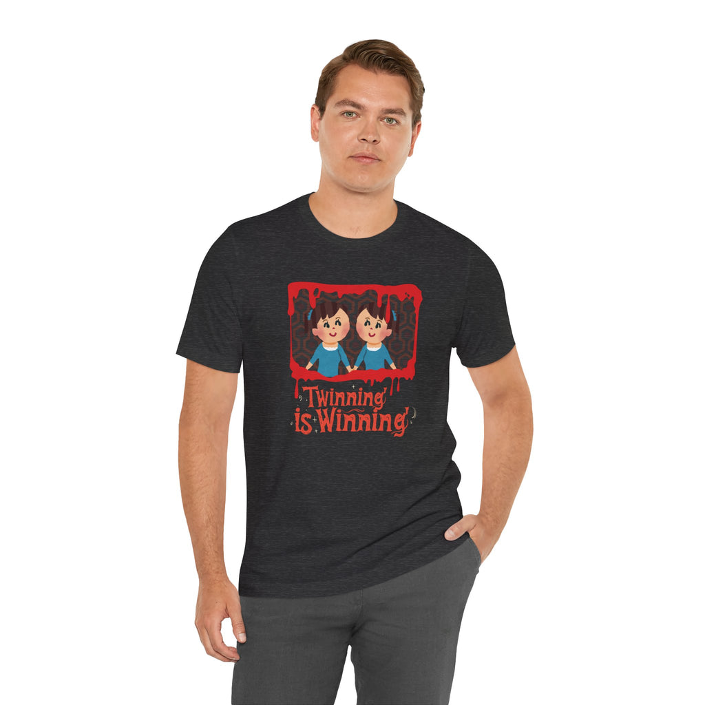 Twinning is Winning Shining Inspired Halloween Graphic Tee