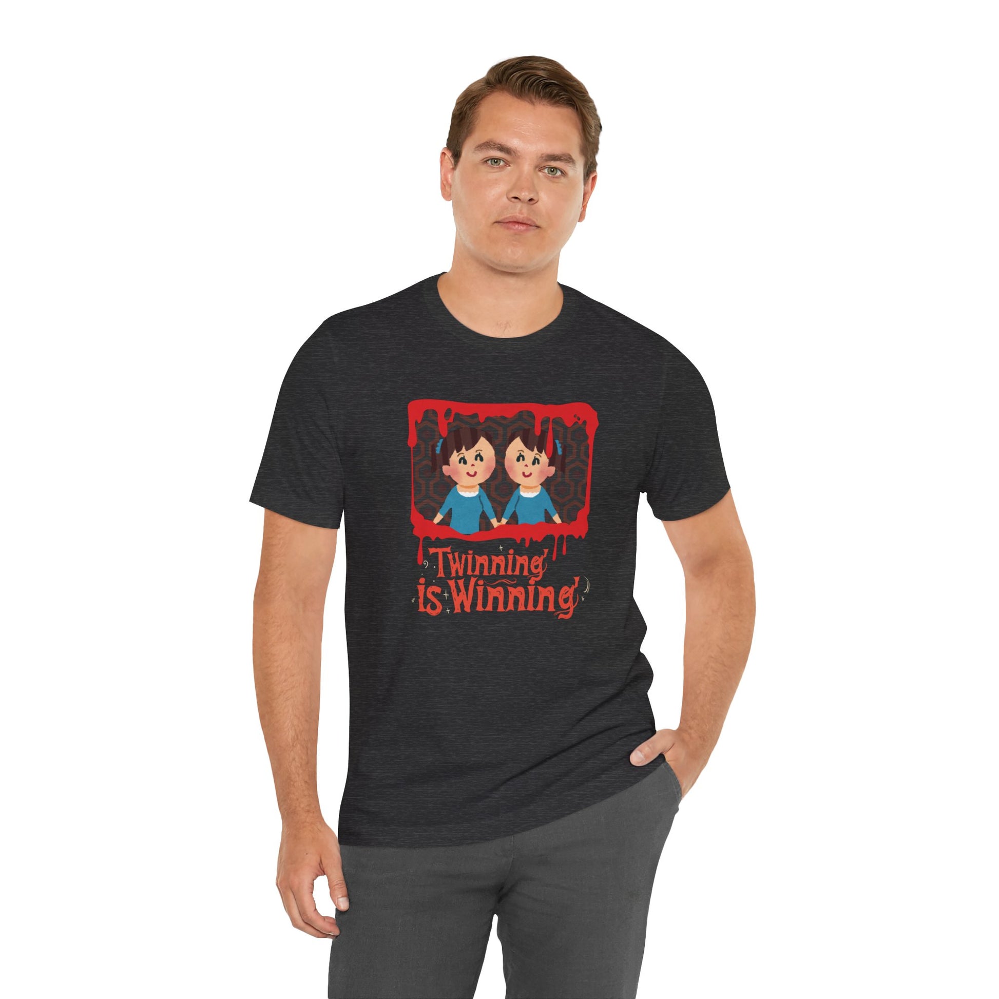 Twinning is Winning Shining Inspired Halloween Graphic Tee