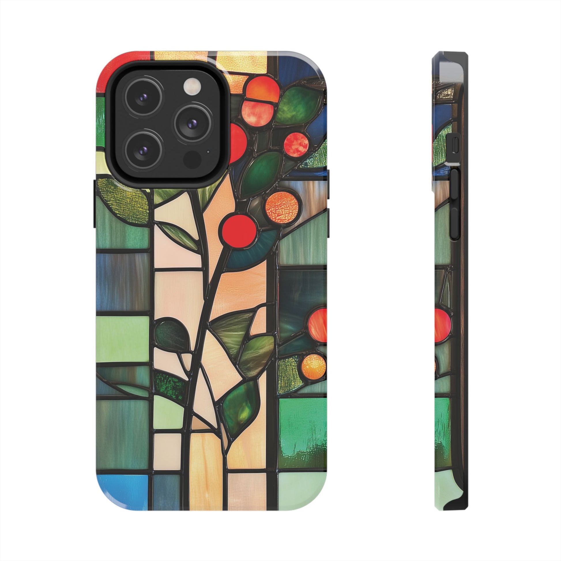 Stained Glass Phone Case Artistic iPhone Case Architectural Design, Art Deco iphone Case
