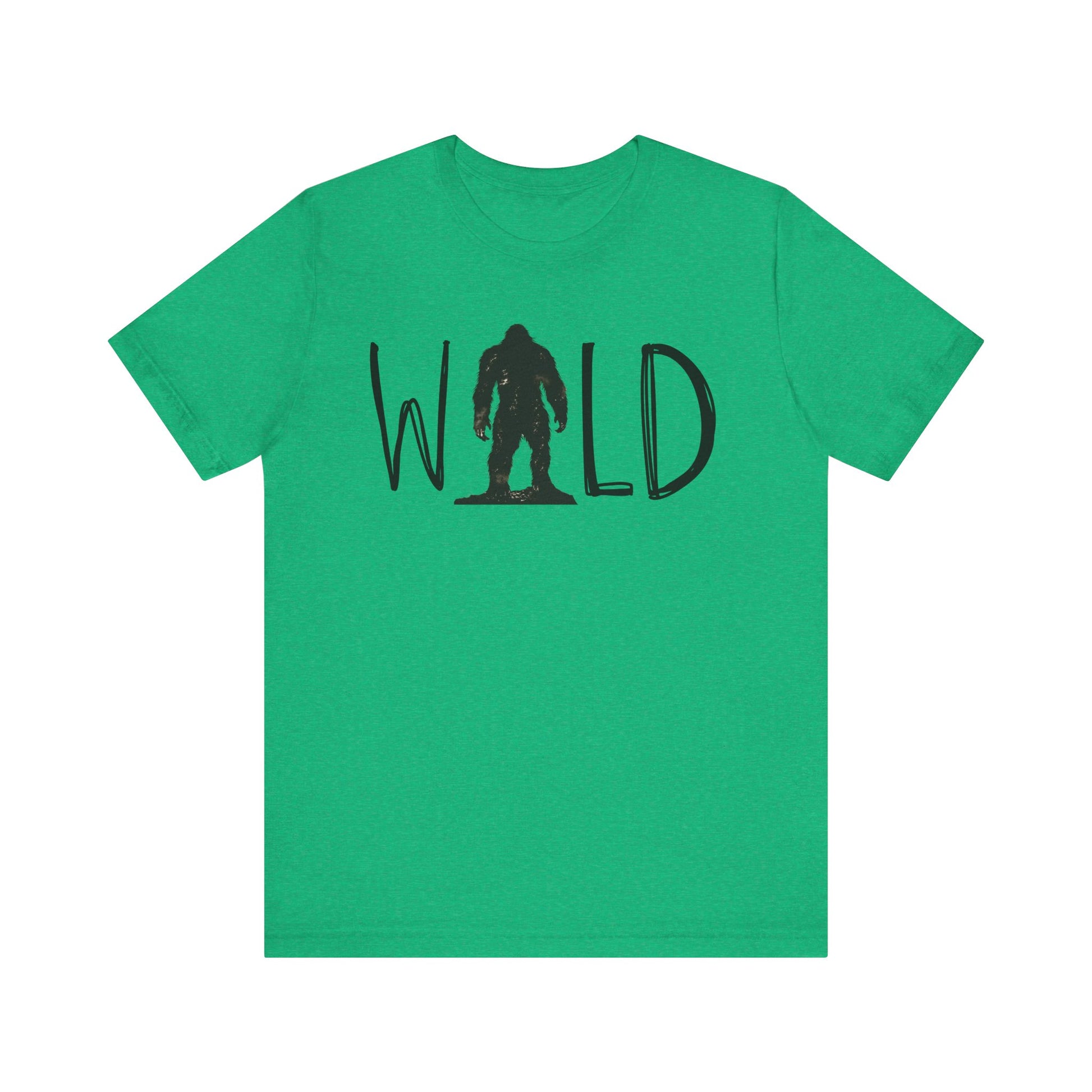 Wild Shirt, Bigfoot Tshirt, Bigfoot WILD Shirt, Camping Shirt, Outdoors Shirt, Bigfoot Shirt, Shirt for Camping, Camping Trip Shirt, Bigfoot