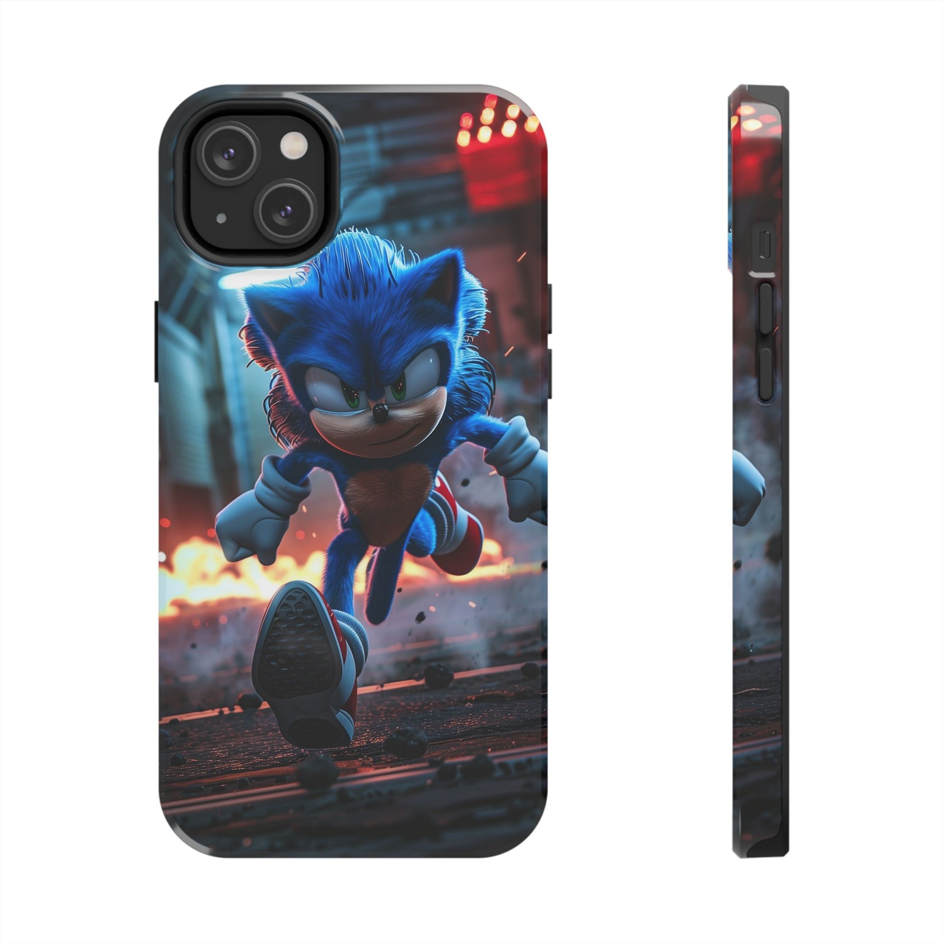 Durable Sonic Phone Case - Protective Sonic the Hedgehog Design - Tough Mobile Cover - Fun Video Game Phone Accessory