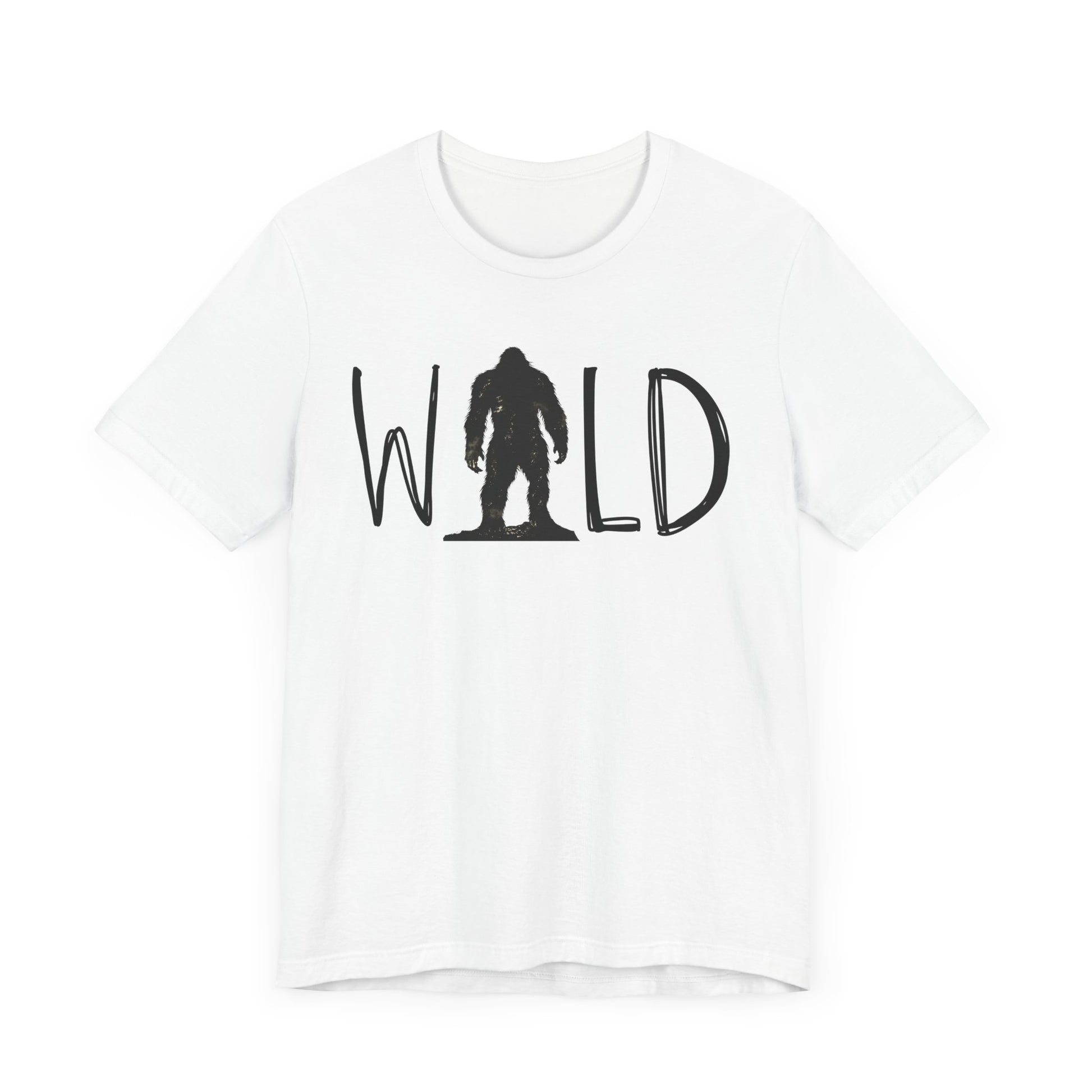 Wild Shirt, Bigfoot Tshirt, Bigfoot WILD Shirt, Camping Shirt, Outdoors Shirt, Bigfoot Shirt, Shirt for Camping, Camping Trip Shirt, Bigfoot