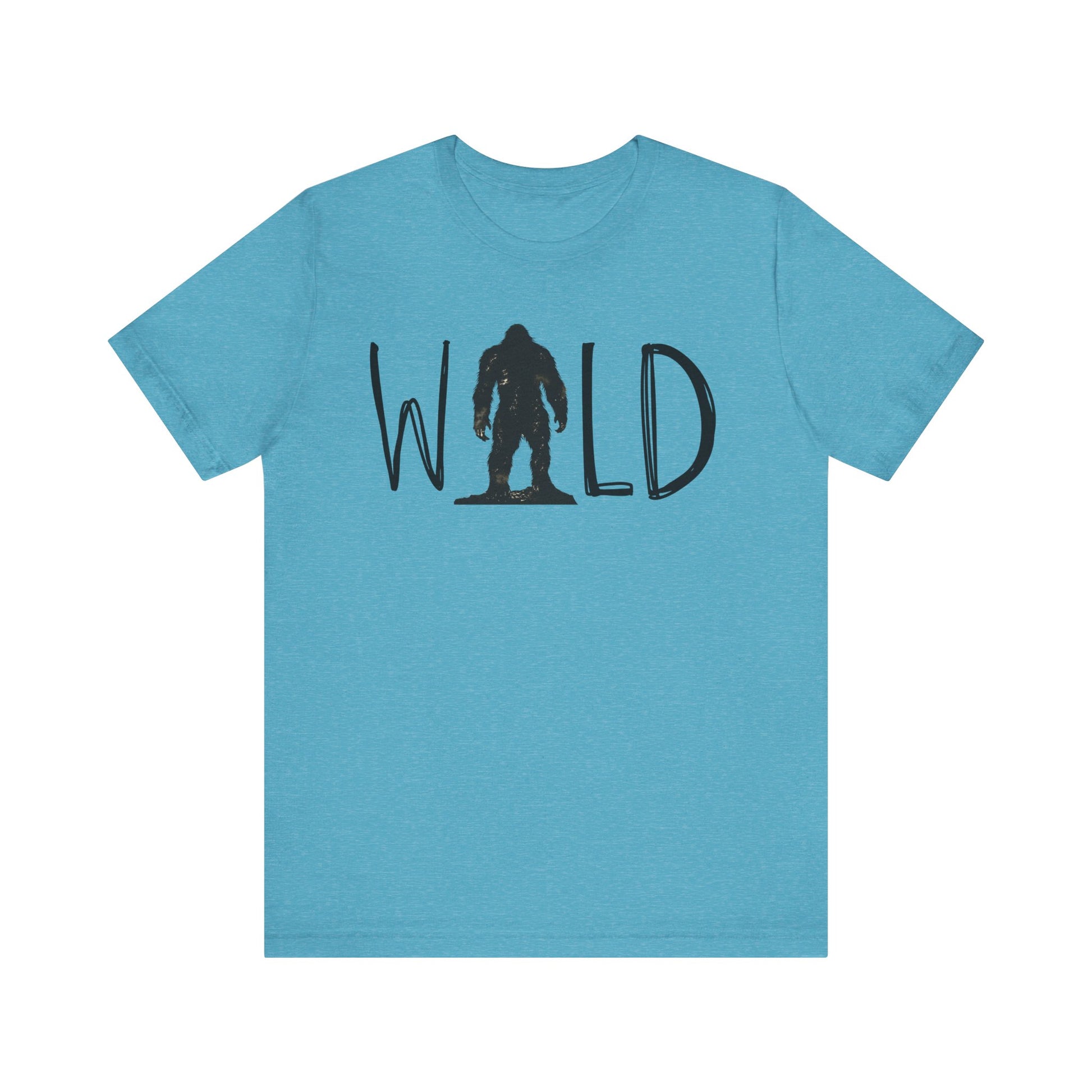 Wild Shirt, Bigfoot Tshirt, Bigfoot WILD Shirt, Camping Shirt, Outdoors Shirt, Bigfoot Shirt, Shirt for Camping, Camping Trip Shirt, Bigfoot