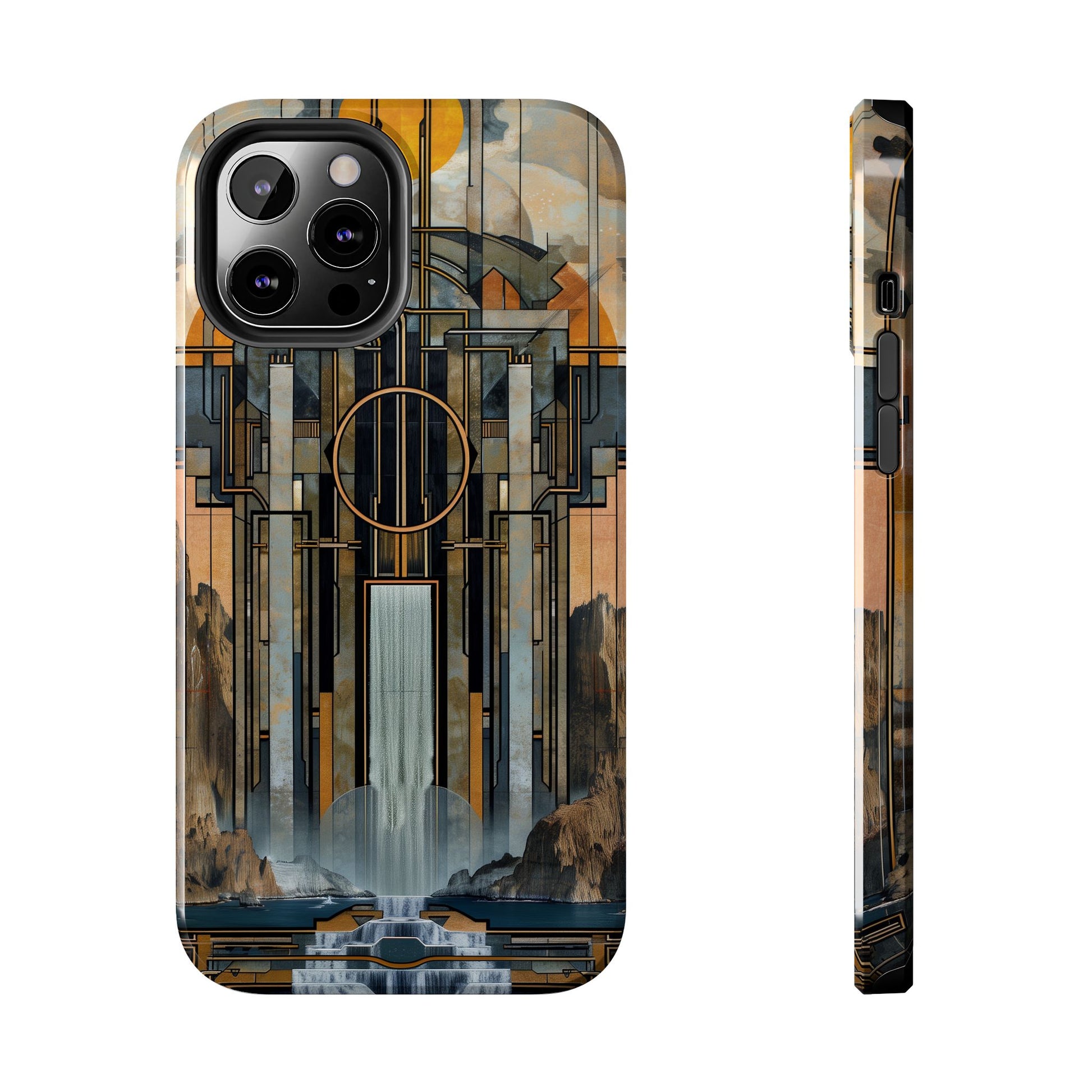 Falling Water Inspired Phone Case - Frank Lloyd Wright Design - Architectural Phone Cover - Unique Phone Accessory