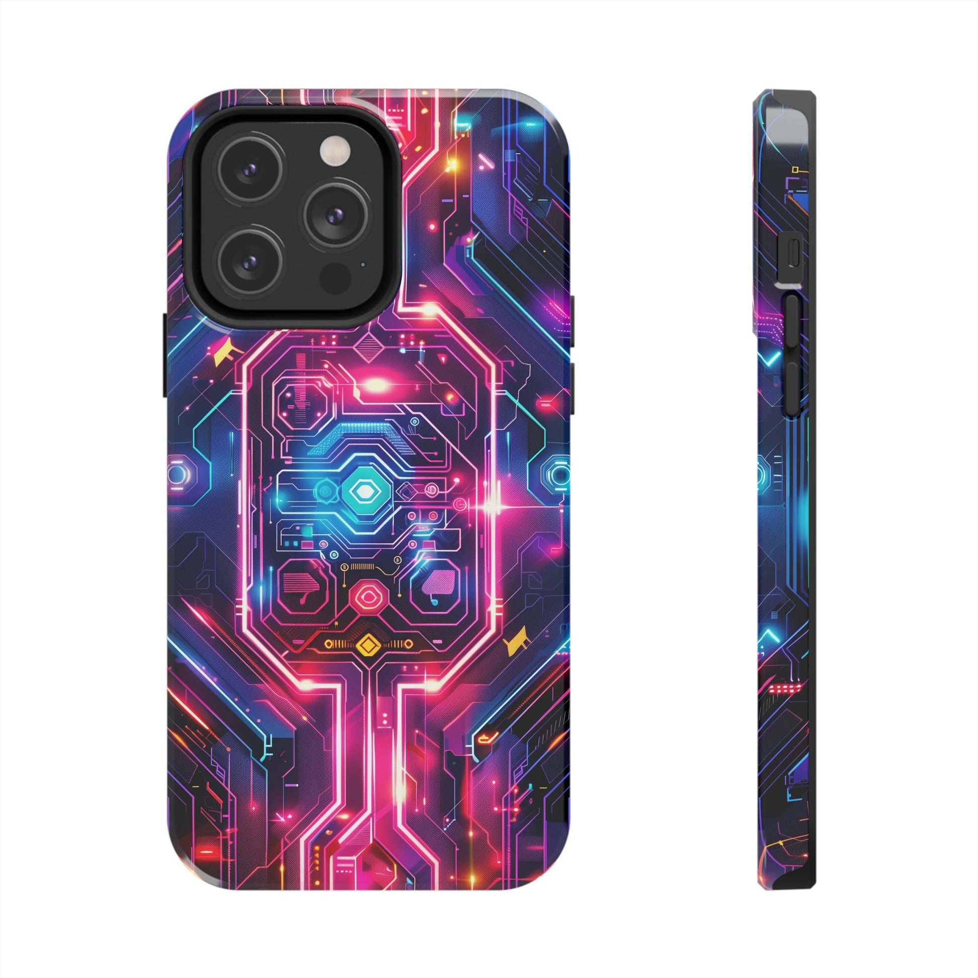 Circuit Board Phone Case, Futuristic Circuit Phone Case, High-Tech Gift for Him, Custom Sci-Fi Phone Case, iphone 15 pro max
