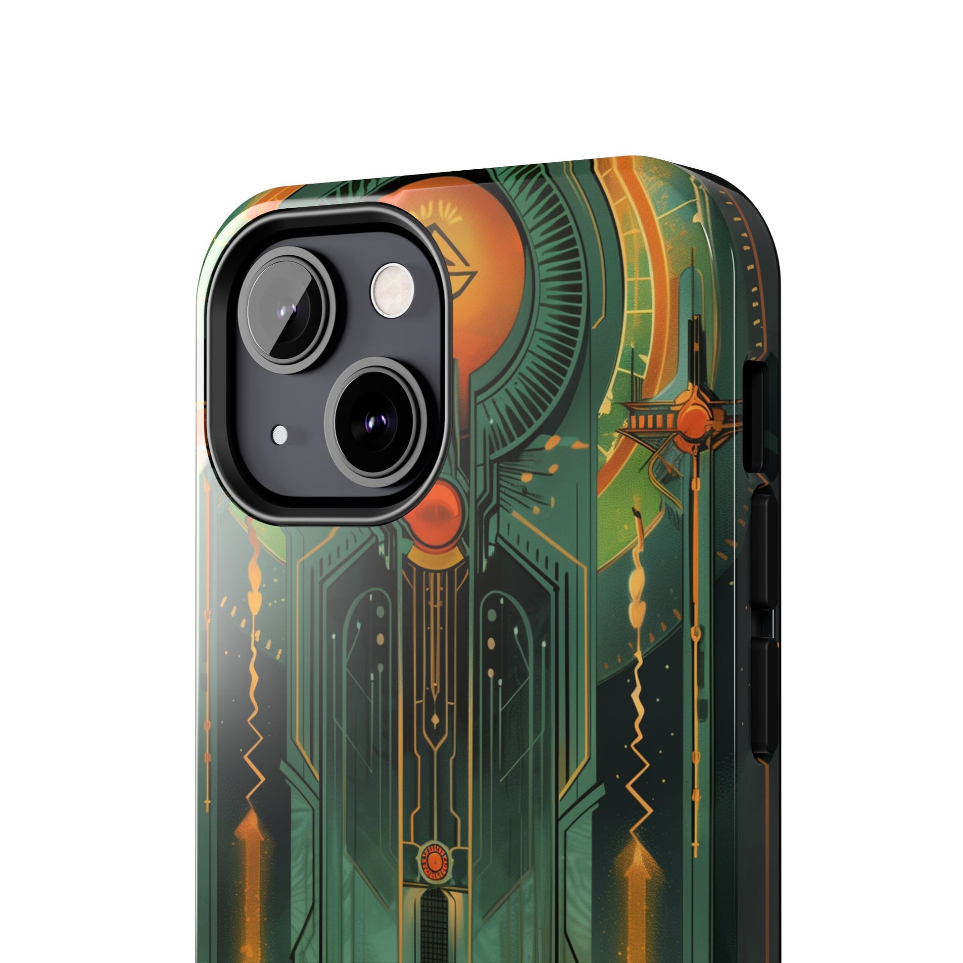 Art Deco Phone Case, Architecture Phone Case, Durable iPhone Case, Gift for Architect, iPhone 14 Case, Art Deco Building Phone Case