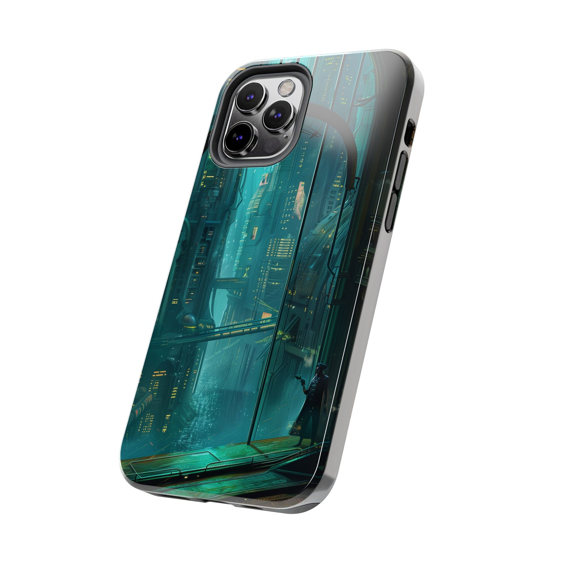 BioShock Inspired Phone Case - Underwater Art Deco City - Gaming Phone Cover - Unique Video Game Accessory