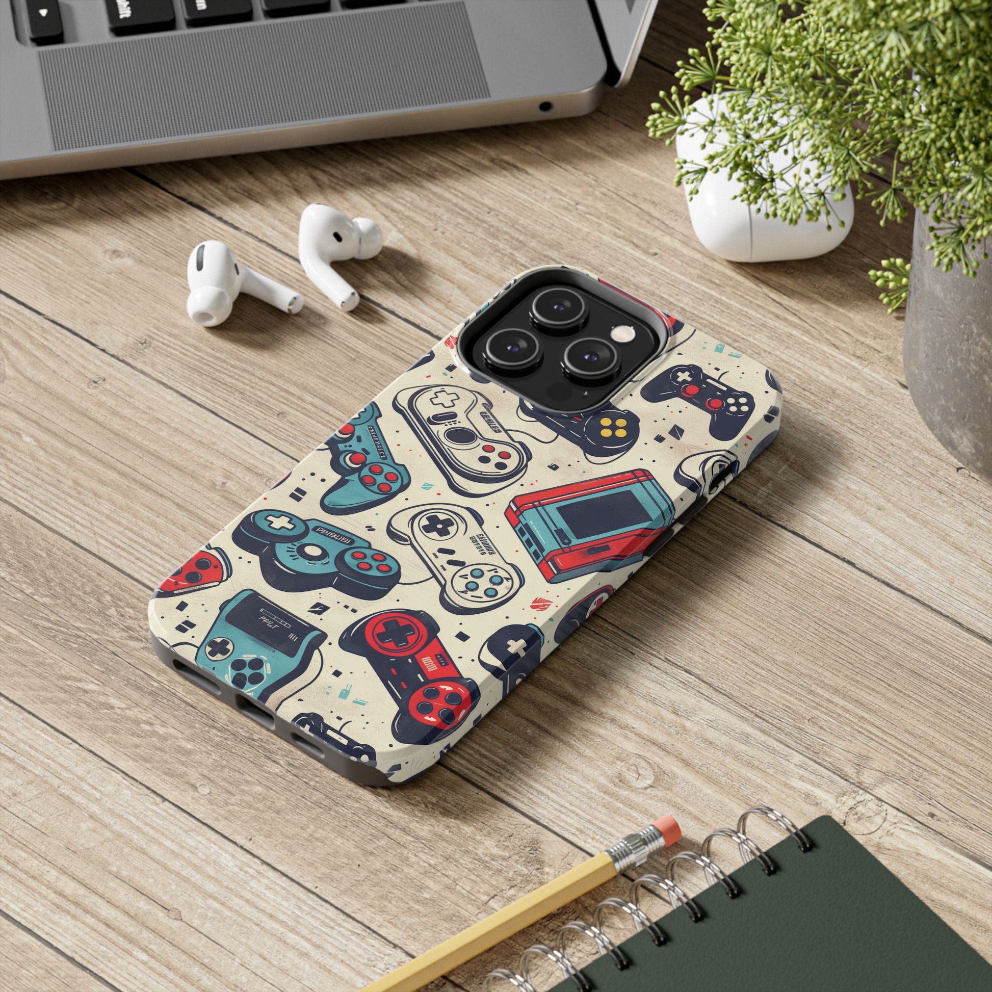 Video Game Controller iPhone Case - Gamer Tough Phone Case - Retro Gaming - Gamer Gift
