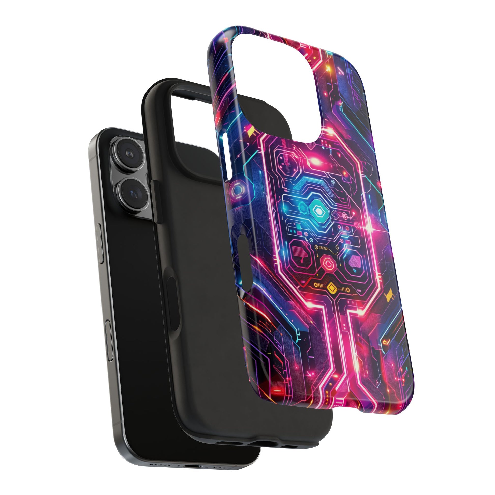 Circuit Board Phone Case, Futuristic Circuit Phone Case, High-Tech Gift for Him, Custom Sci-Fi Phone Case, iphone 15 pro max