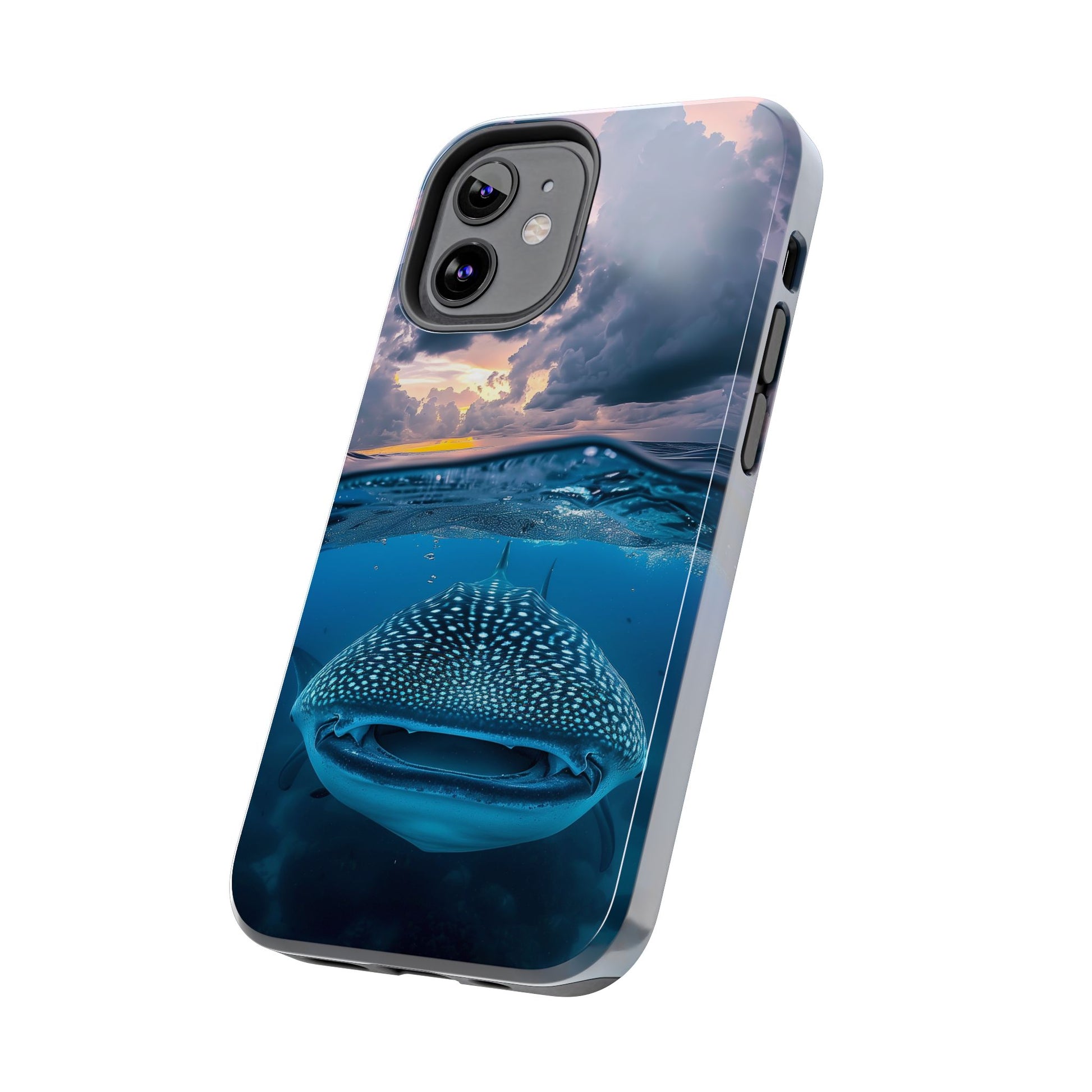 Majestic Encounter: Whale Shark Tough Phone Case