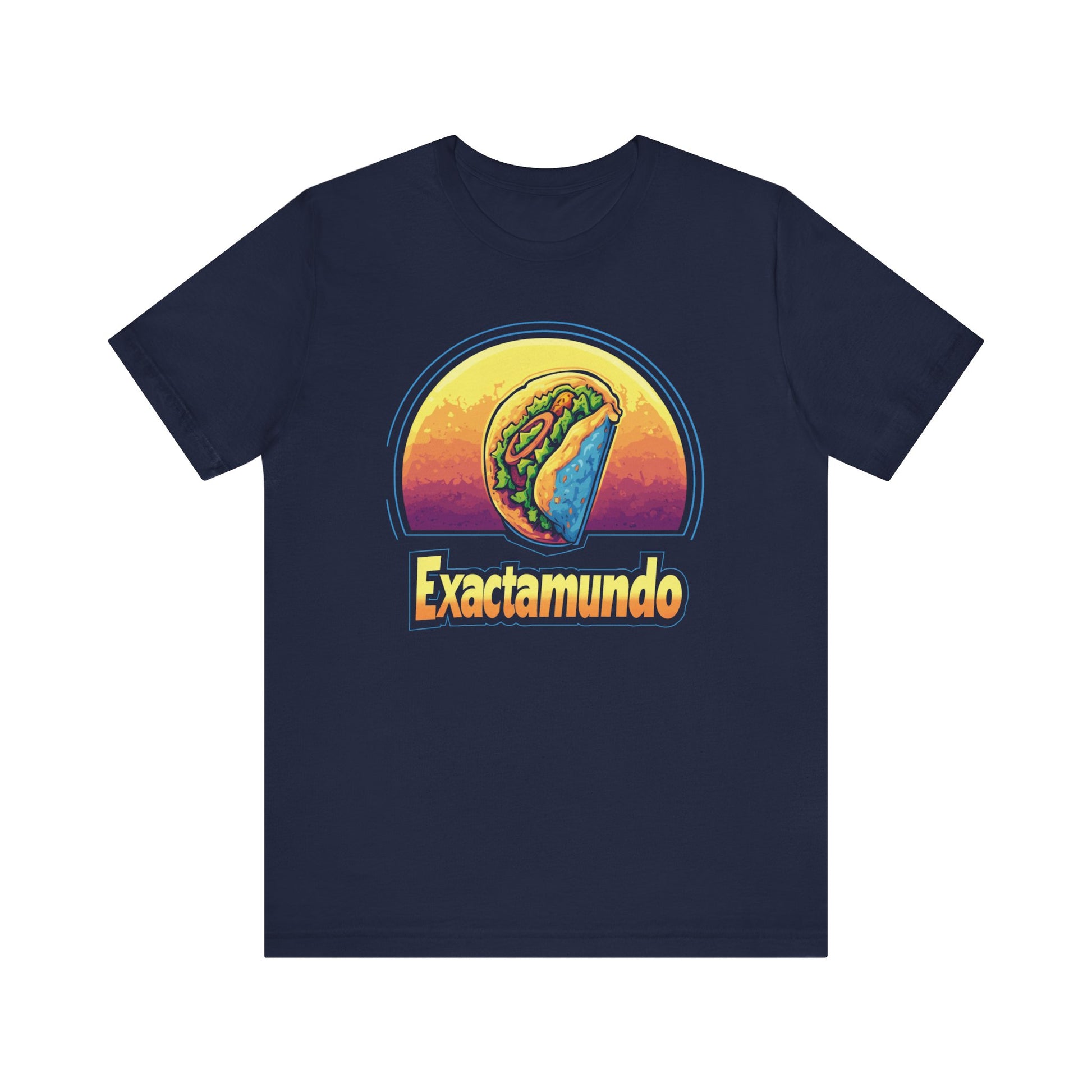 Exactamundo Demolition T-Shirt 90s Taco Fast Food Style Graphic Movie Man  Retro Aesthetic Tee Gifts for Science Fiction Fans