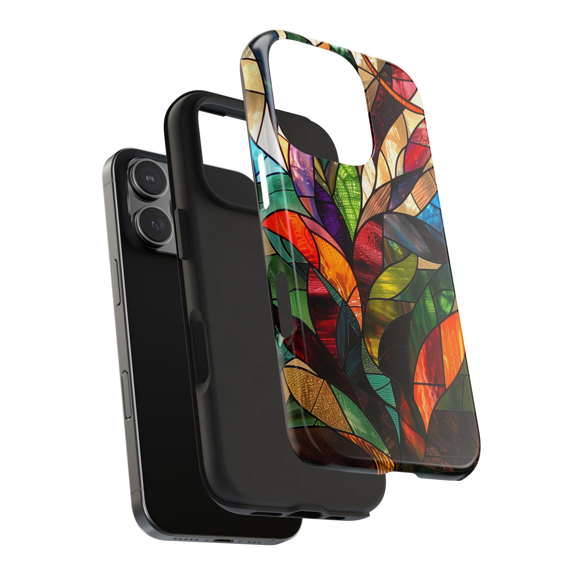 Frank Lloyd Wright Inspired Stained Glass Phone Case, Artistic iPhone Case, Architectural Design, Art Deco iphone Case, iphone 15 pro max
