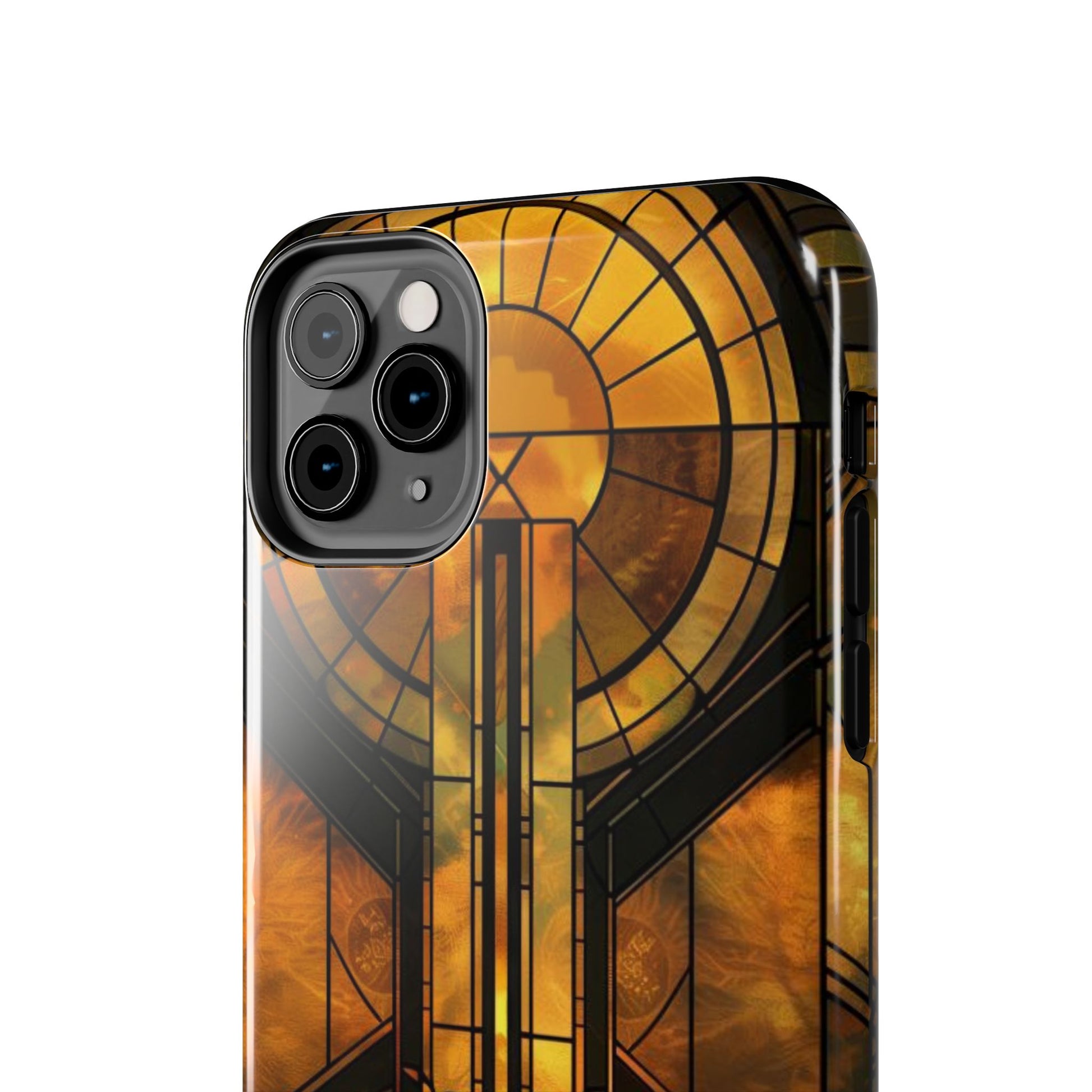 Durable Noir Art Deco Golden Design iPhone Cover - Stylish and Protective Phone Case on Etsy - Art Deco Gift