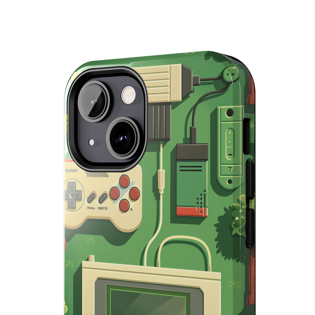 Durable iPhone Case with Alternative Universe Game Console Design - Protective Phone Cover - Fun and Sturdy Gaming Accessory - Gamer Gift