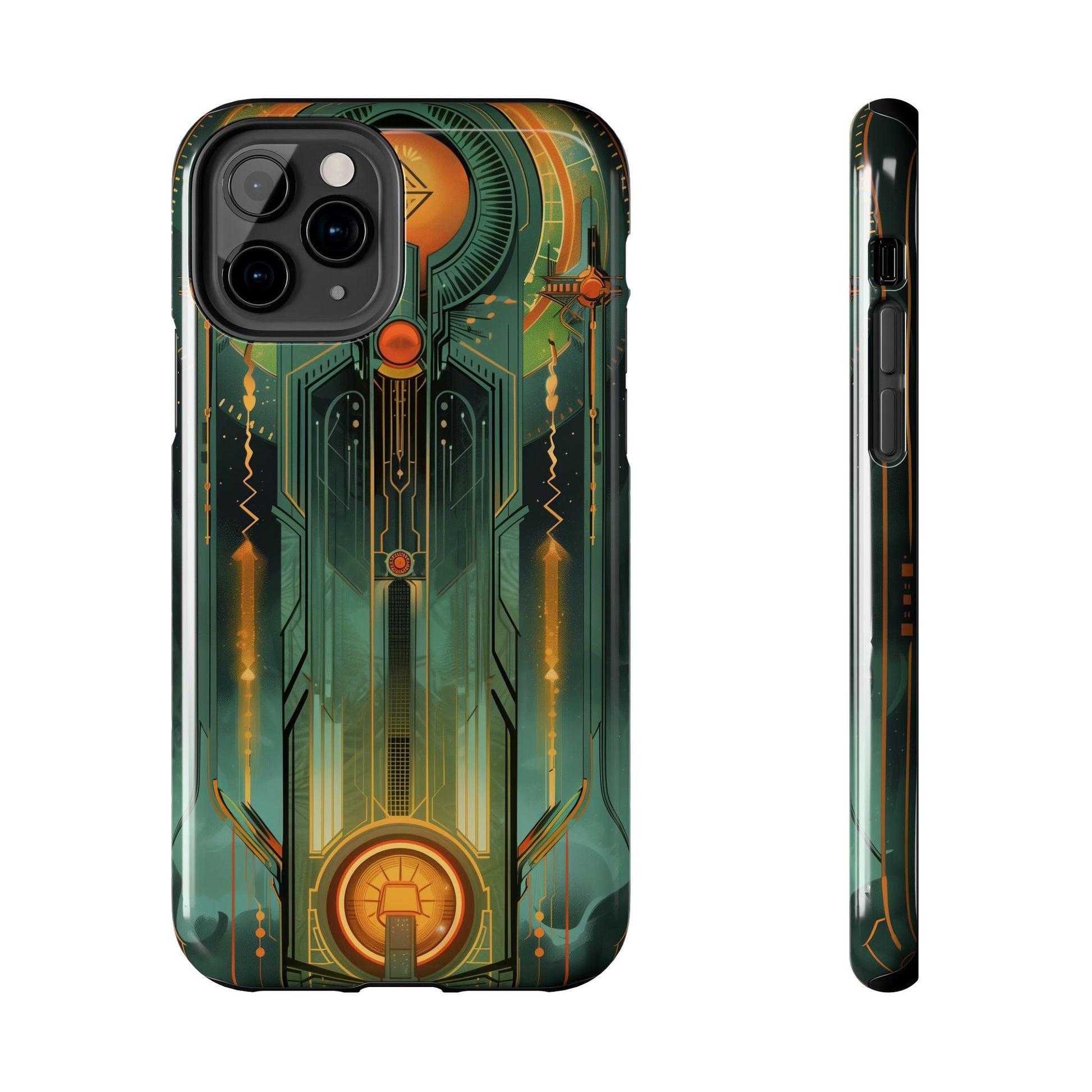 Art Deco Phone Case, Architecture Phone Case, Durable iPhone Case, Gift for Architect, iPhone 14 Case, Art Deco Building Phone Case