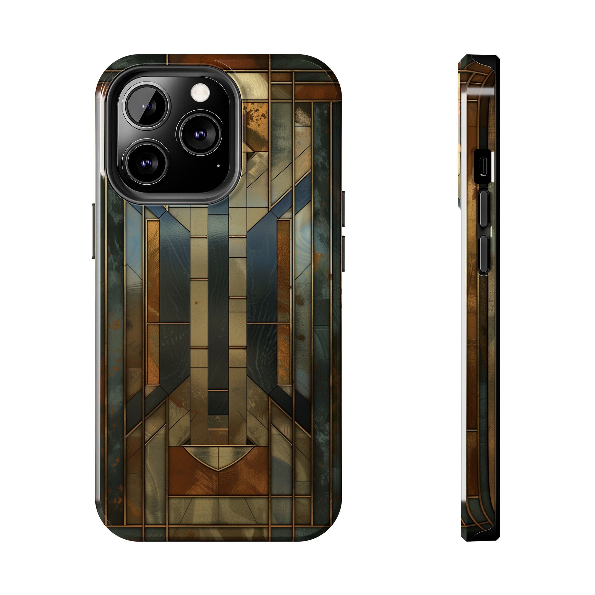 Frank Lloyd Wright Stained Glass Phone Case - Architectural Style Phone Cover - Stained Glass Design Phone Case - Unique Phone Accessory
