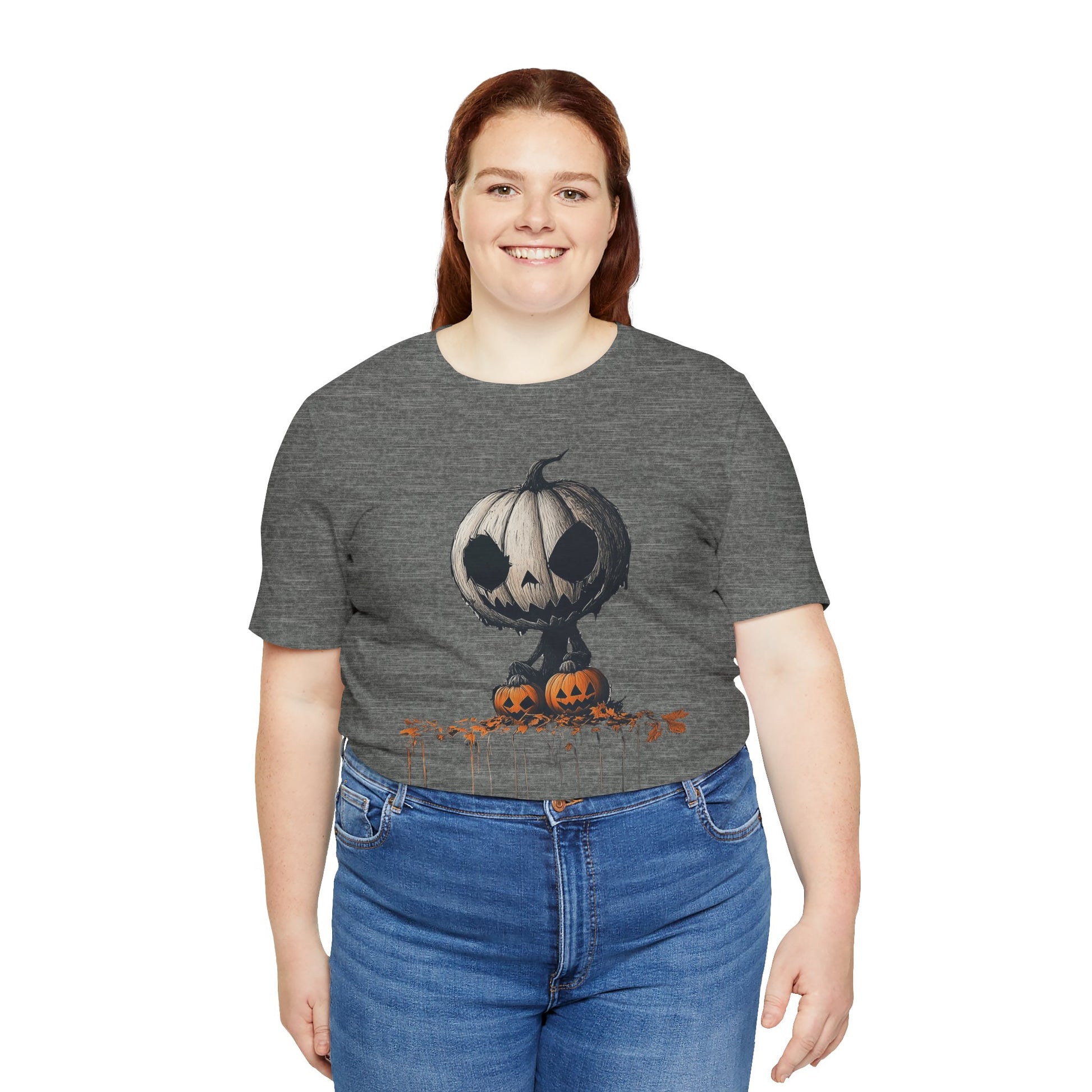 Halloween Spirit Graphic Tee Chillin' with the Pumpkin King