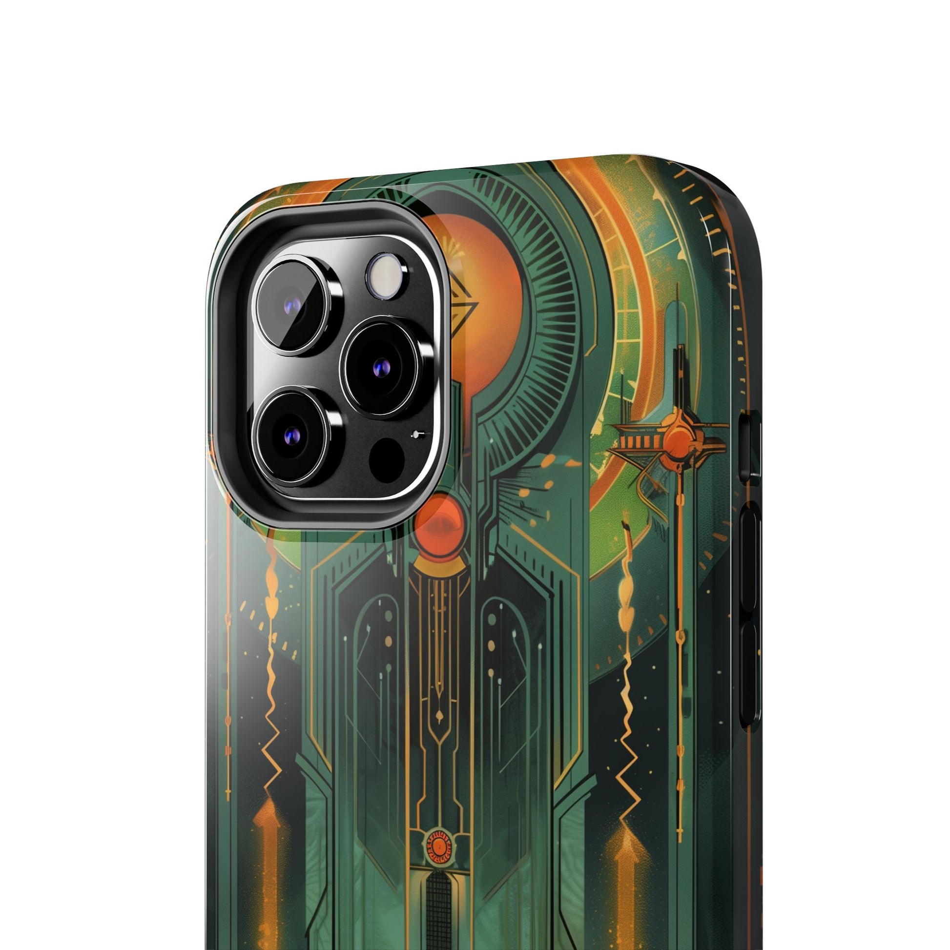 Art Deco Phone Case, Architecture Phone Case, Durable iPhone Case, Gift for Architect, iPhone 14 Case, Art Deco Building Phone Case