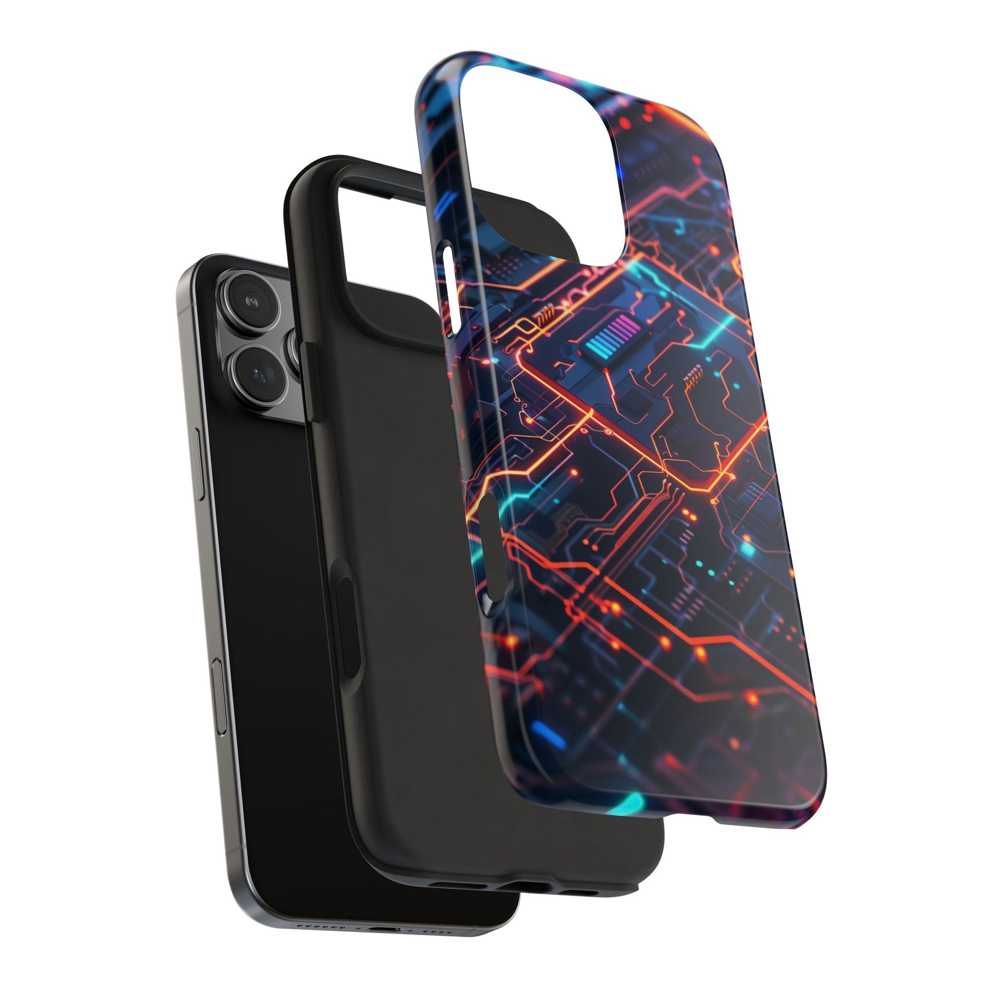 Circuit Board Phone Case, Futuristic Circuit Phone Case, High-Tech Gift, Custom Sci-Fi Phone Case, iphone 15 pro max