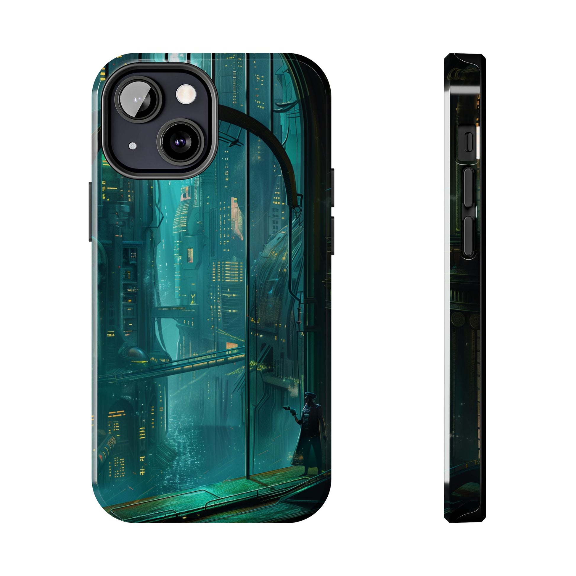 BioShock Inspired Phone Case - Underwater Art Deco City - Gaming Phone Cover - Unique Video Game Accessory