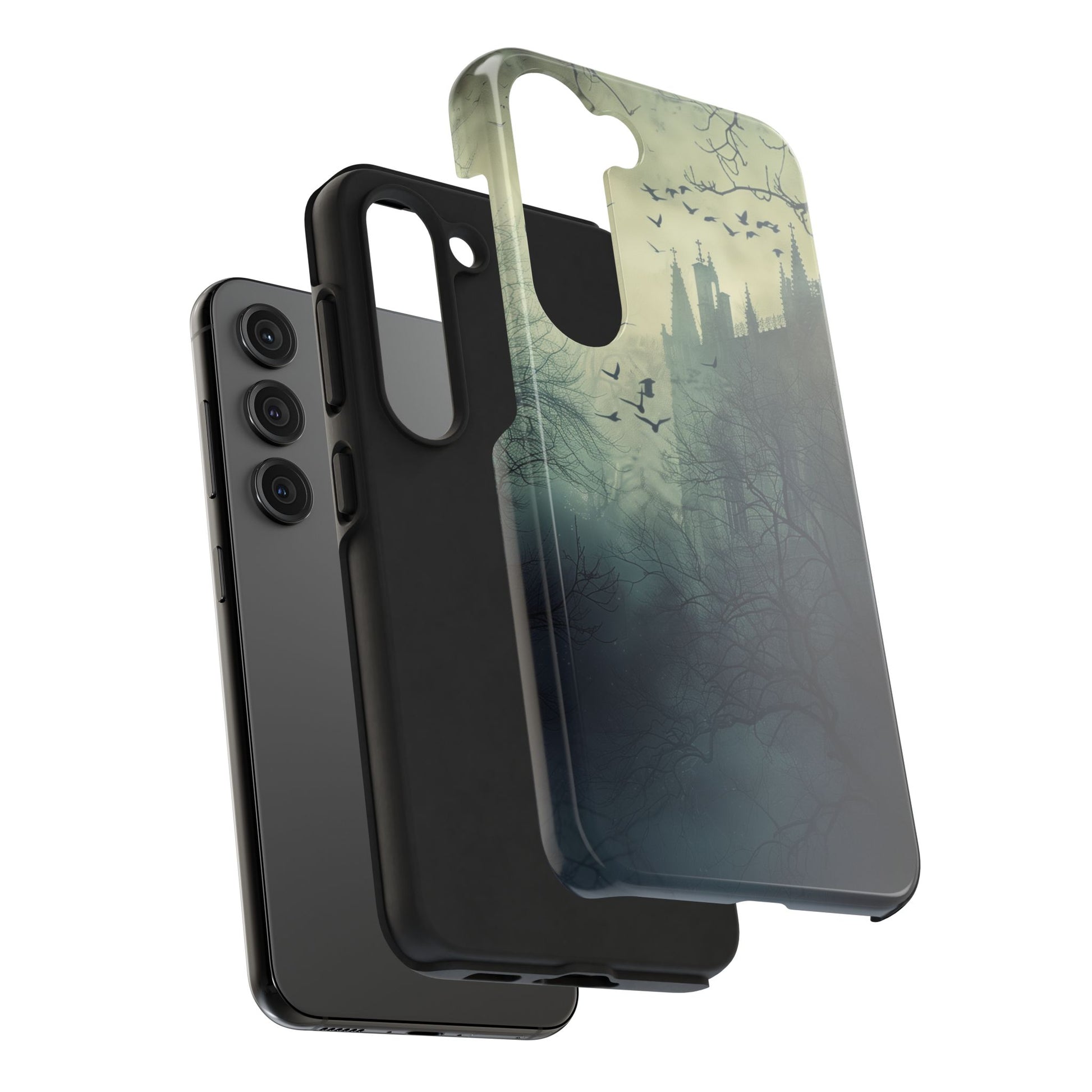Gothic Architecture Phone Case, Dark Academia Phone Case, Moon and Tarot Case, Halloween Spooky Season, Dark Academia iPhone 15 Pro Max