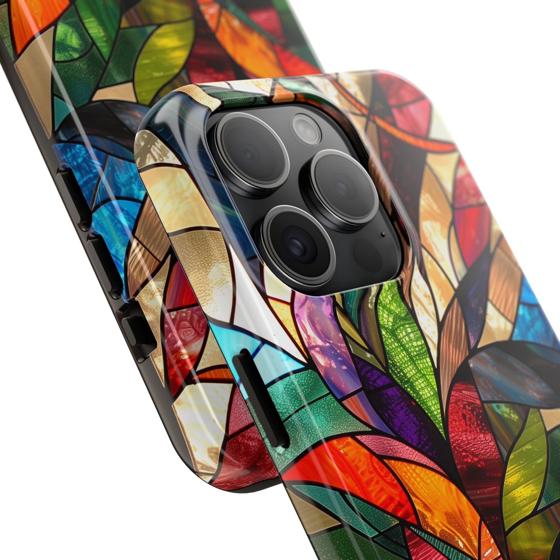 Frank Lloyd Wright Inspired Stained Glass Phone Case, Artistic iPhone Case, Architectural Design, Art Deco iphone Case, iphone 15 pro max