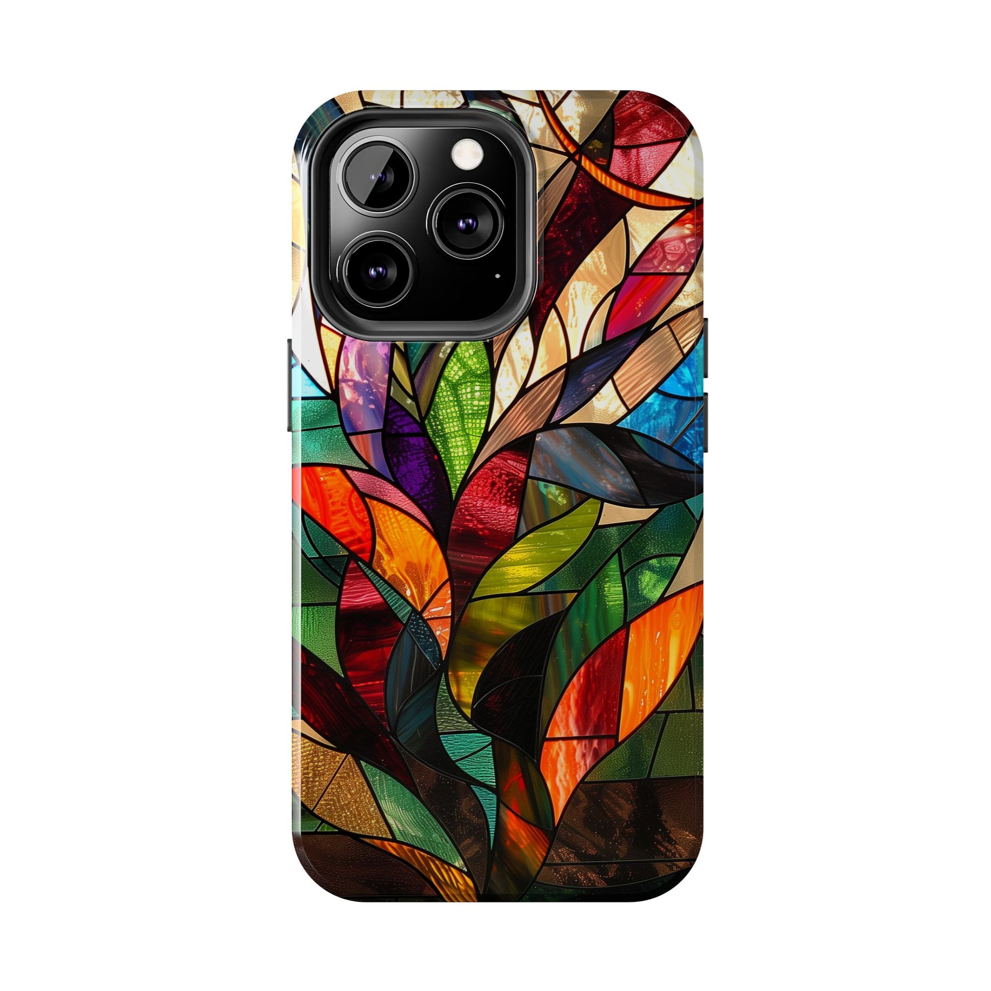 Frank Lloyd Wright Inspired Stained Glass Phone Case, Artistic iPhone Case, Architectural Design, Art Deco iphone Case, iphone 15 pro max
