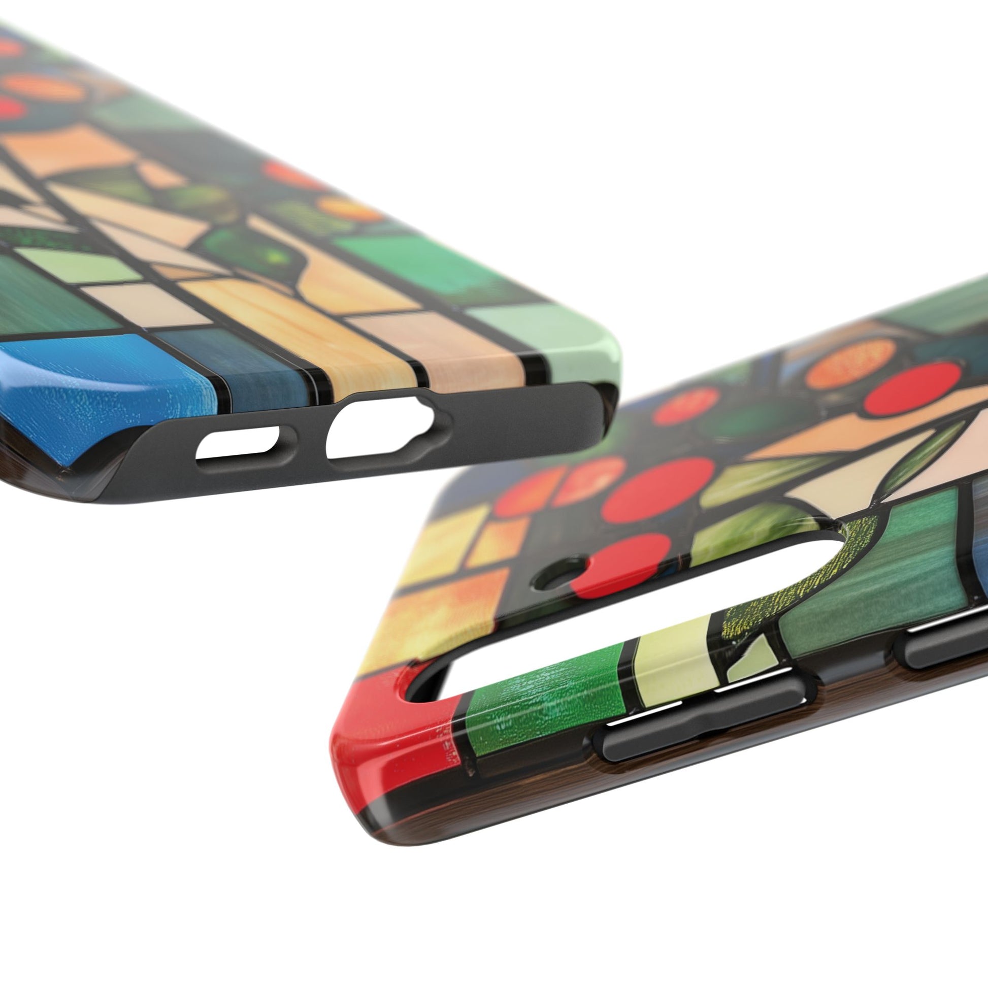 Stained Glass Phone Case Artistic iPhone Case Architectural Design, Art Deco iphone Case