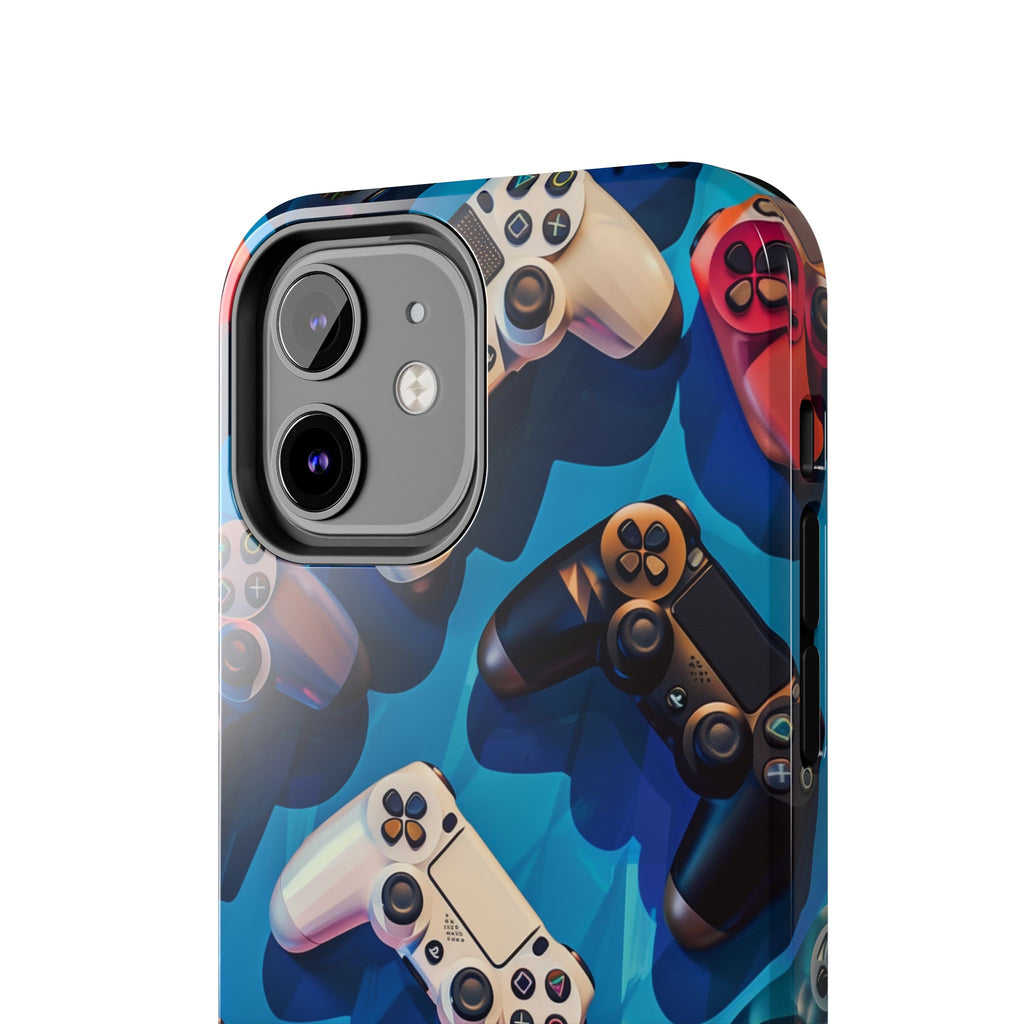 Video Game Controllers iPhone Case - Gamer Tough Phone Cover - Modern Gaming