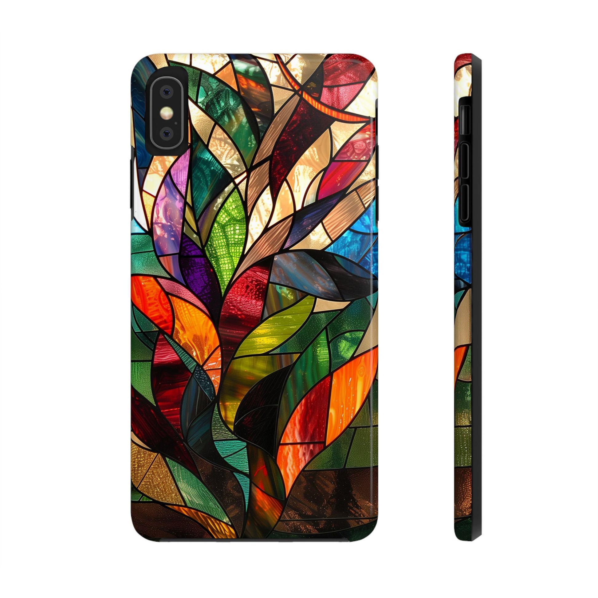 Frank Lloyd Wright Inspired Stained Glass Phone Case, Artistic iPhone Case, Architectural Design, Art Deco iphone Case, iphone 15 pro max