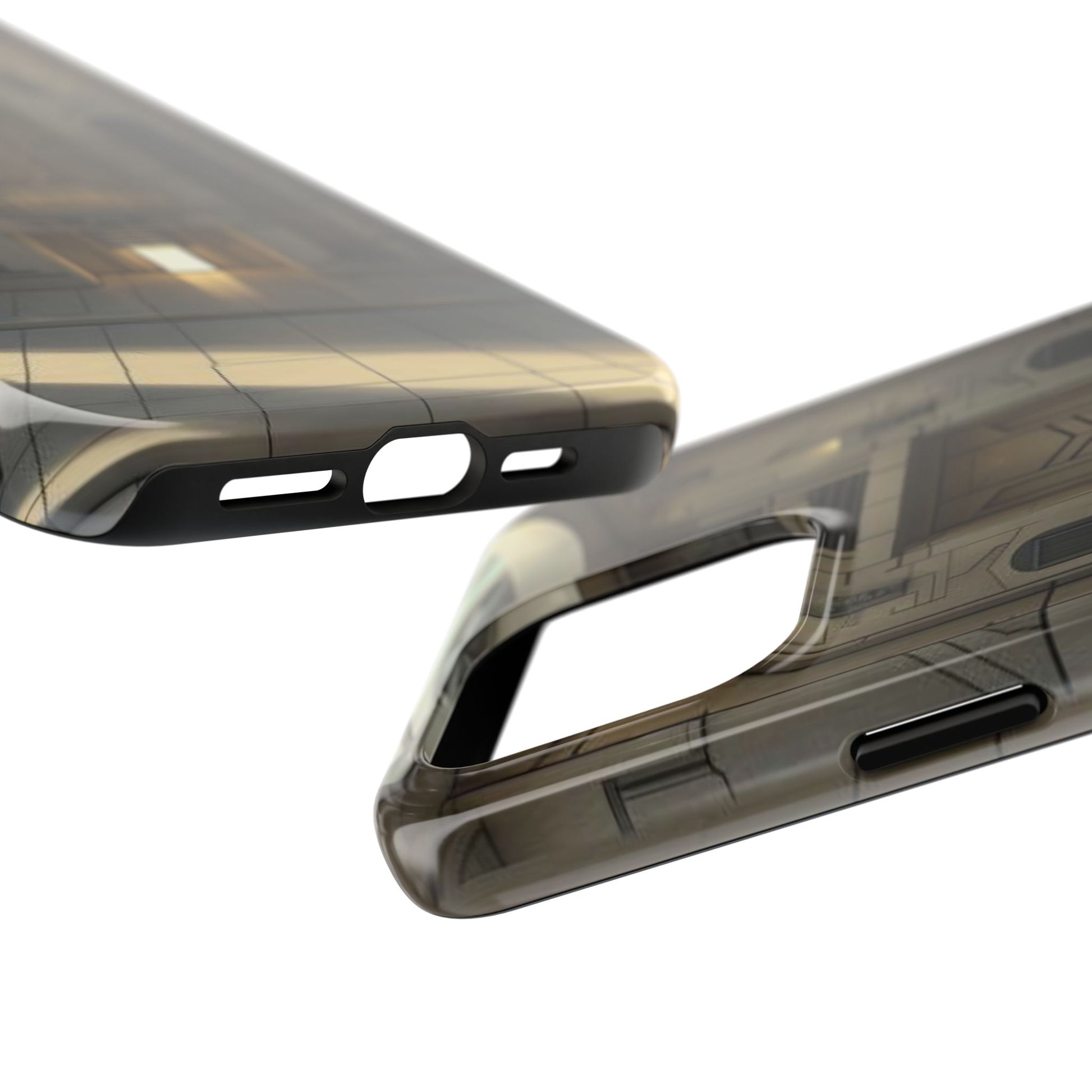 Durable Phone Case - Frank Lloyd Wright Style Room - Tough Architectural Design iPhone/Android Cover - Unique Art Deco Protection Accessory