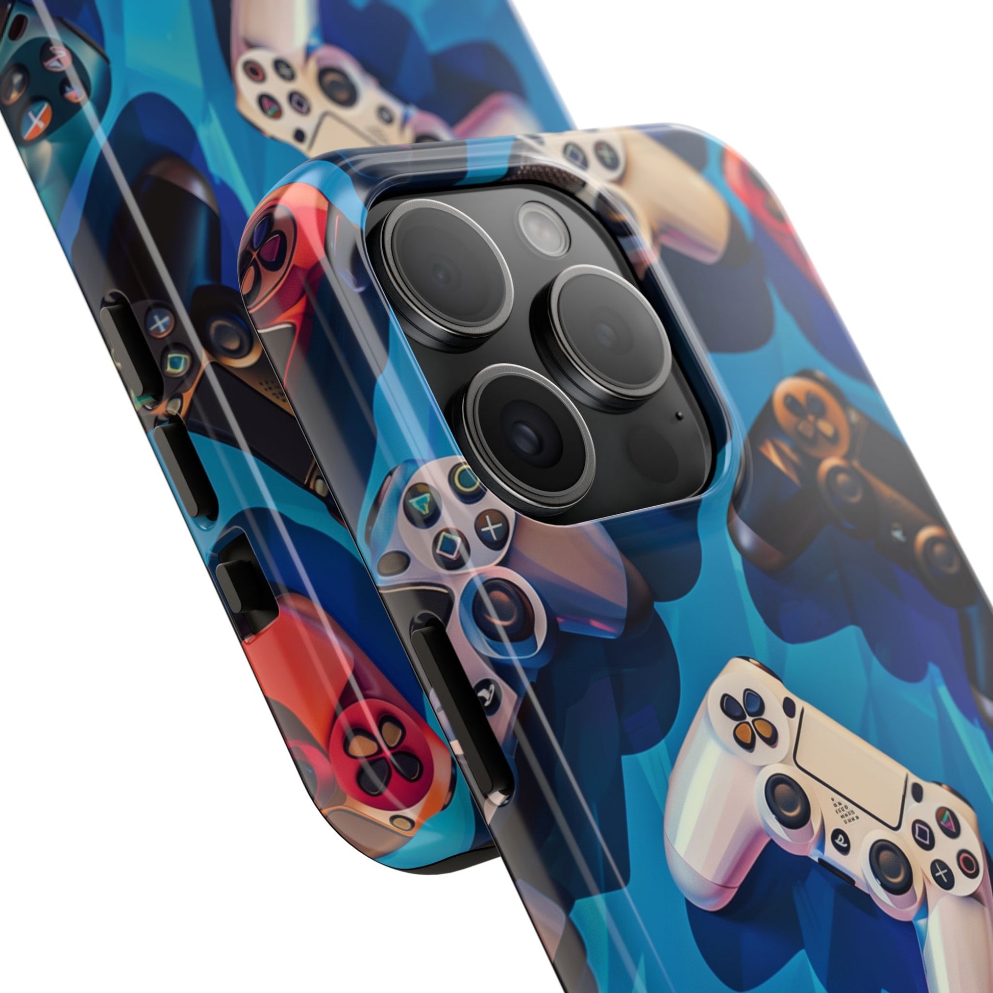 Video Game Controllers iPhone Case - Gamer Tough Phone Cover - Modern Gaming