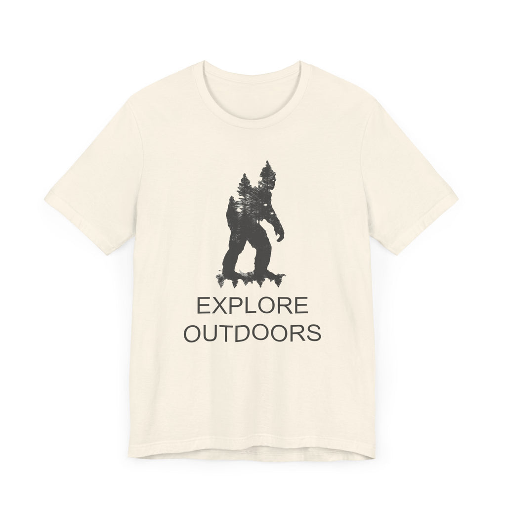 Bigfoot Shirt, Explore Outdoors, Bigfoot Outdoors Shirt, Camping Shirt, Bigfoot Shirt, Shirt for Camping, Camping Trip Shirt, Bigfoot