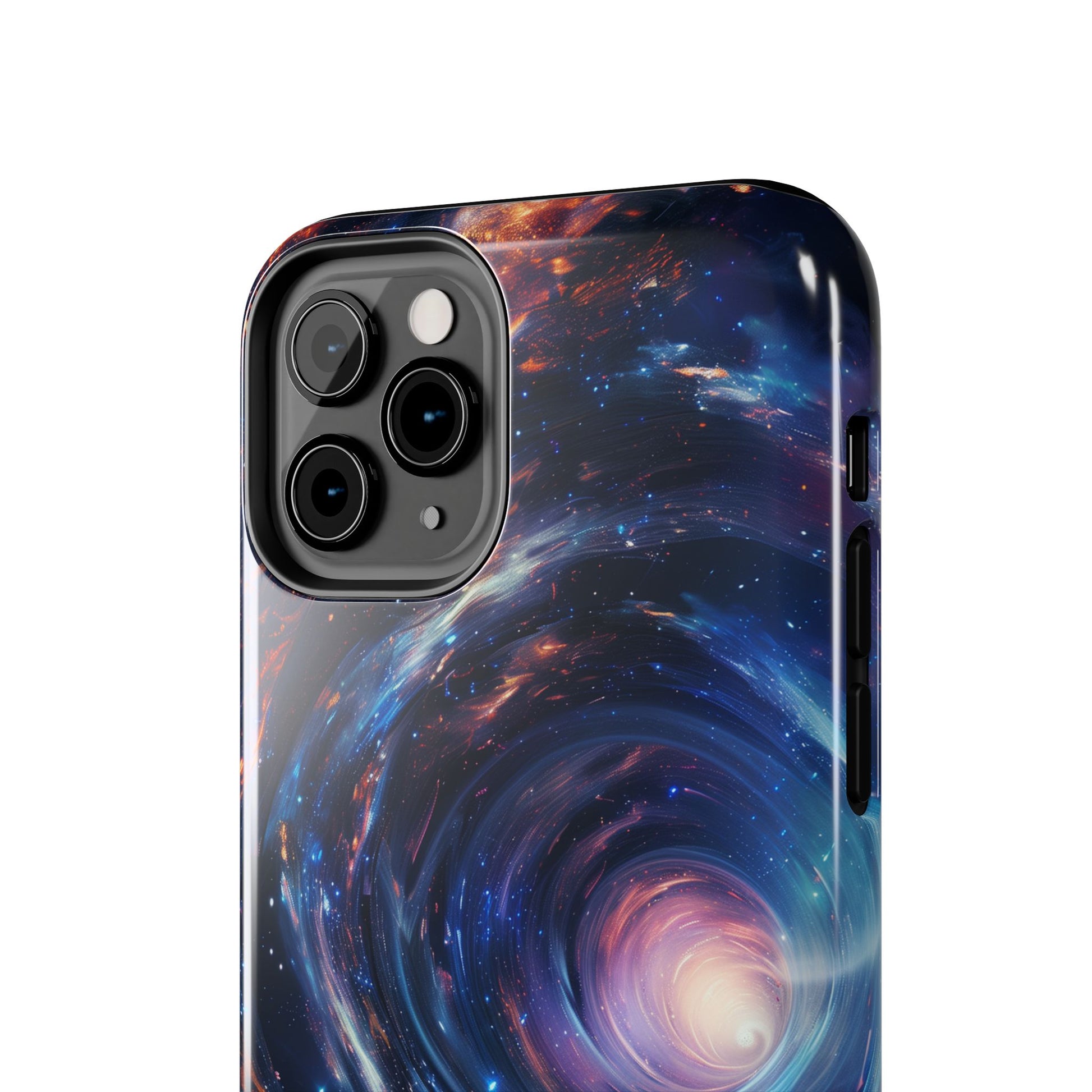 Dr Who inspired Phone Case - Space Wormholes Phone Case - Cosmic Galaxy Cover with Futuristic Wormhole Design - Sci-Fi Protective Case