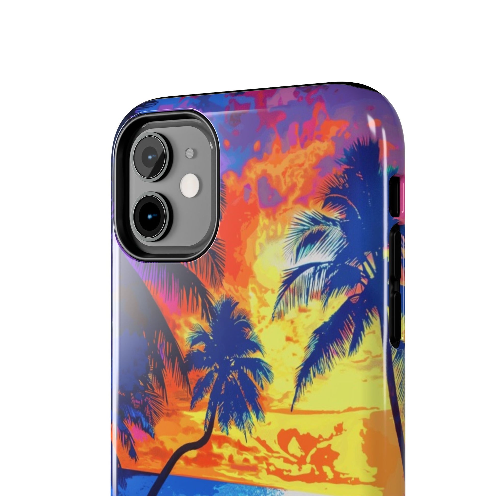 Sunset Bliss: Lisa Frank Style Phone Case