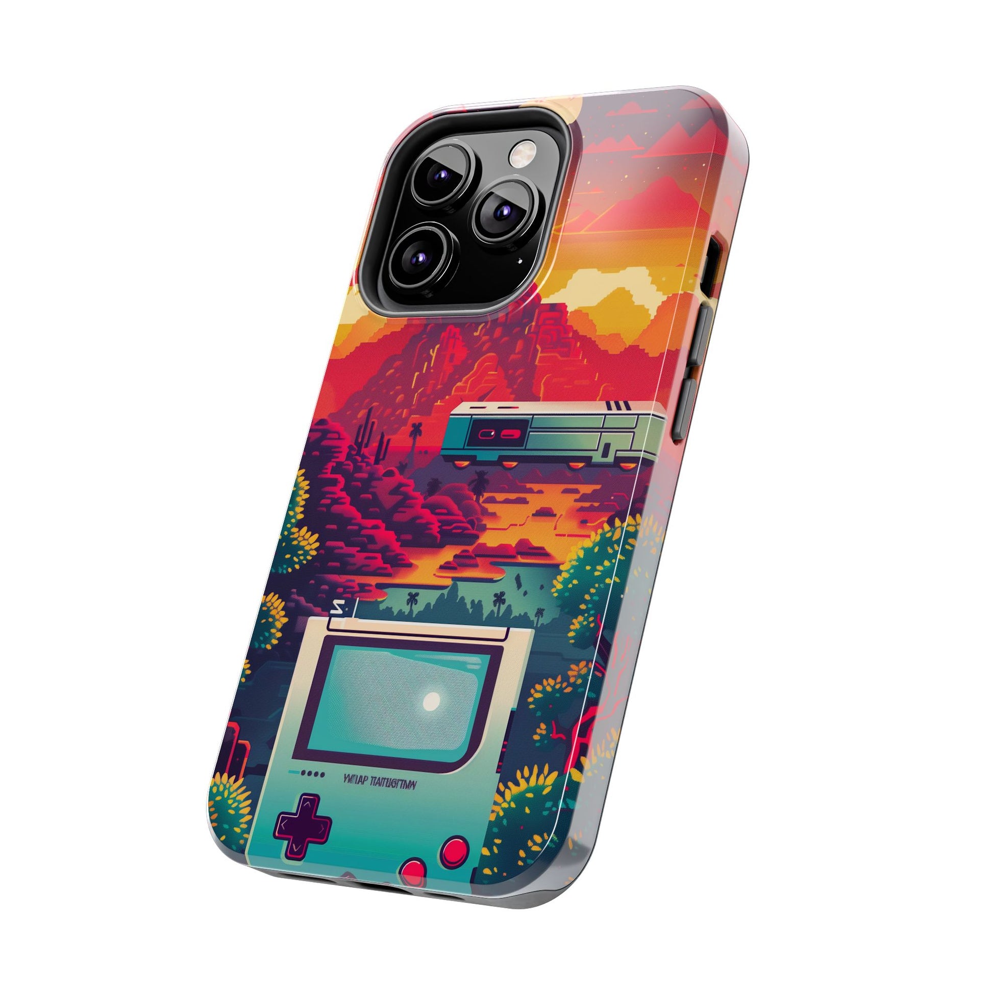 Durable iPhone Case with Alternative Universe Game Console Design - Protective Phone Cover - Fun and Sturdy Gaming Accessory - Gamer Gift