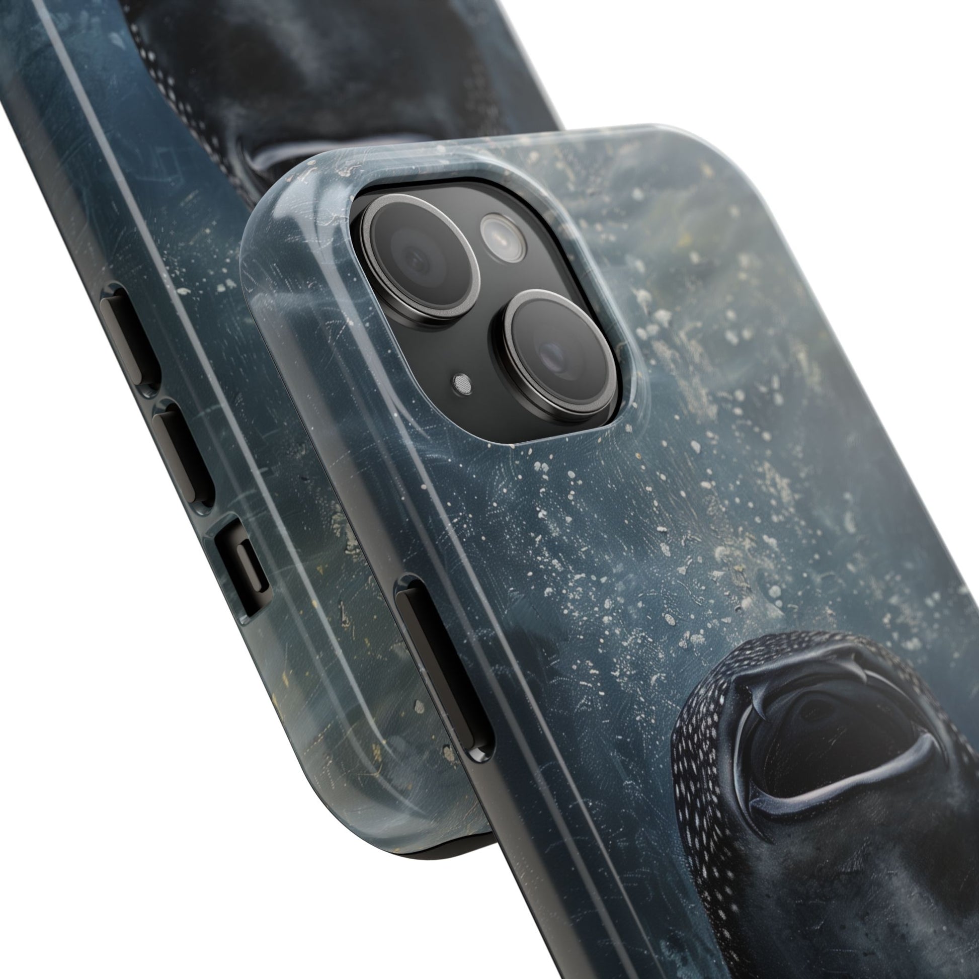 Rising Majesty: Whale Shark Feeding Tough Phone Case