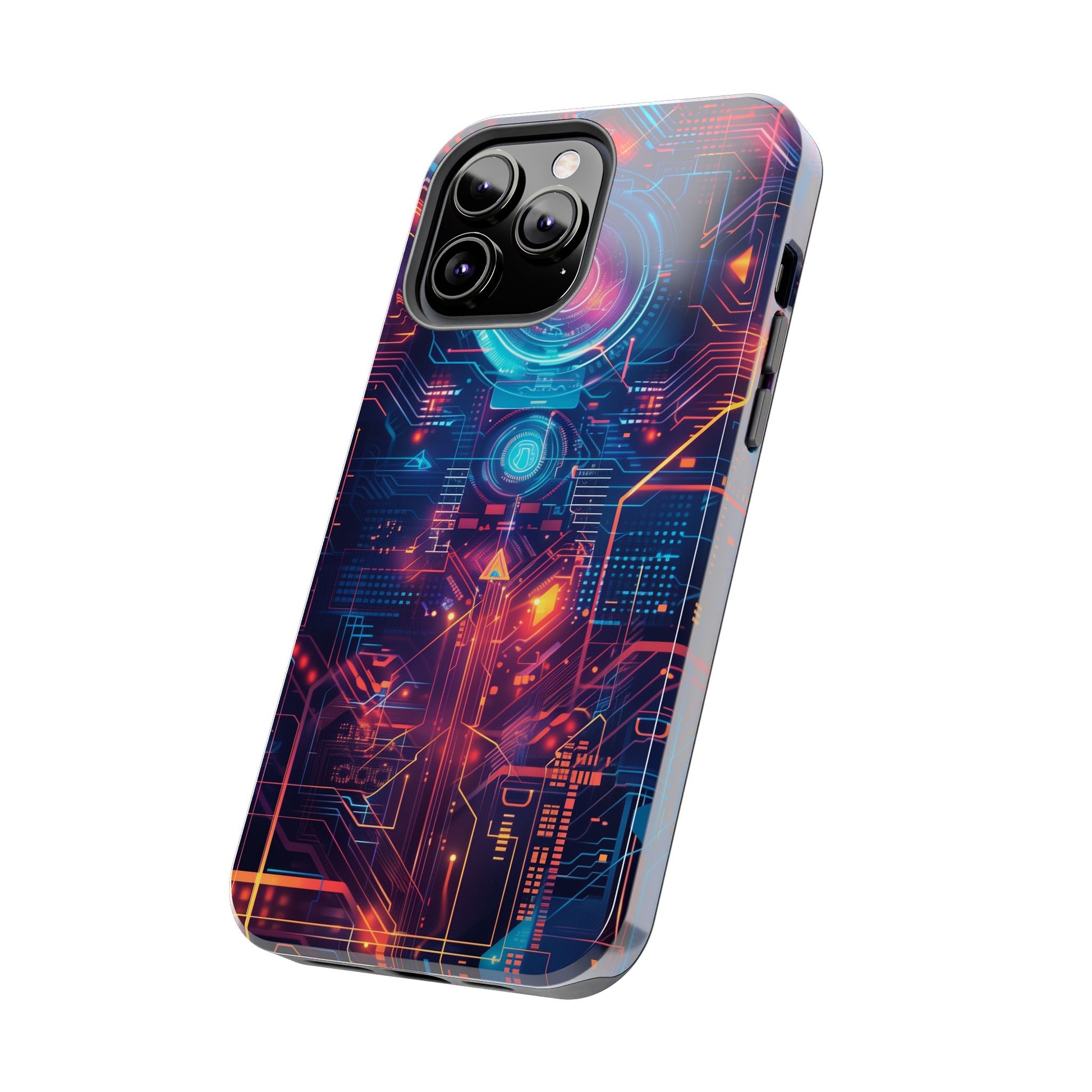 Circuit Board Phone Case, Futuristic Circuit Phone Case, High-Tech Gift, Custom Sci-Fi Phone Case, iphone 15 pro max