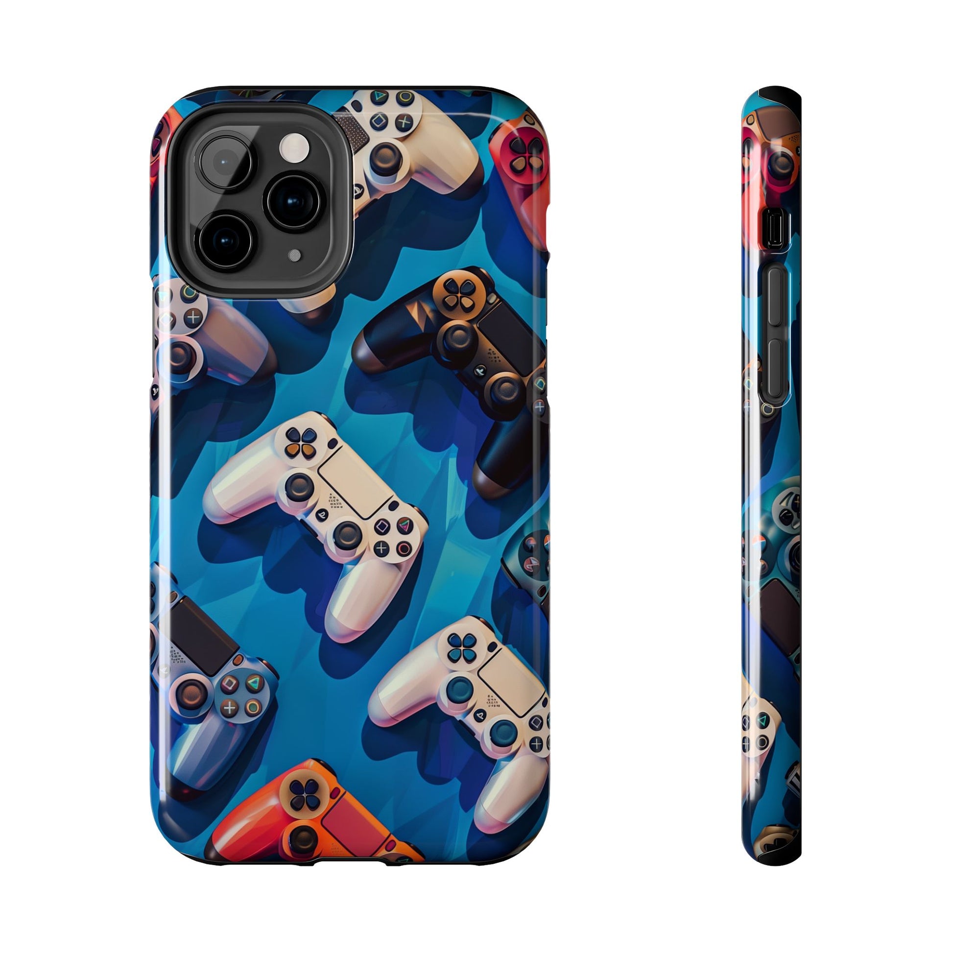 Video Game Controllers iPhone Case - Gamer Tough Phone Cover - Modern Gaming