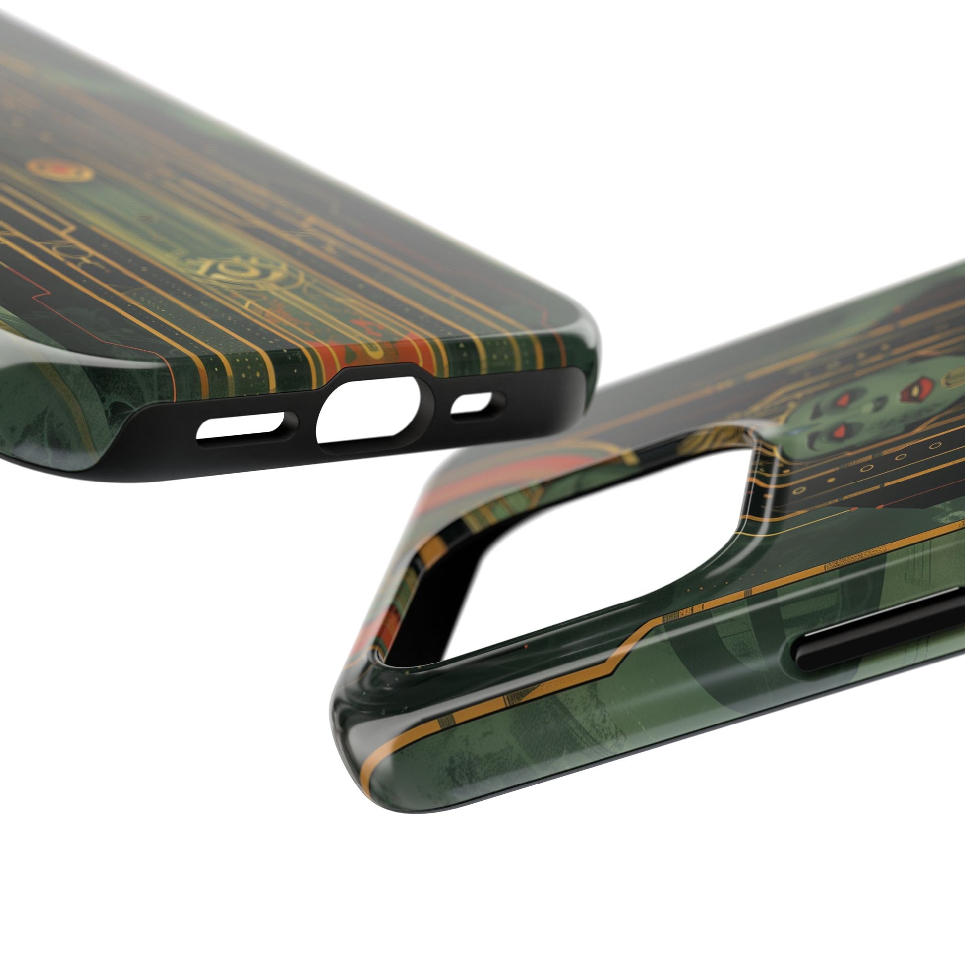 Art Deco Faces Phone Case - Vintage Inspired Design - Stylish Protective Cover - Unique Tech Accessory - Futuristic Gift - Art Deco Gift