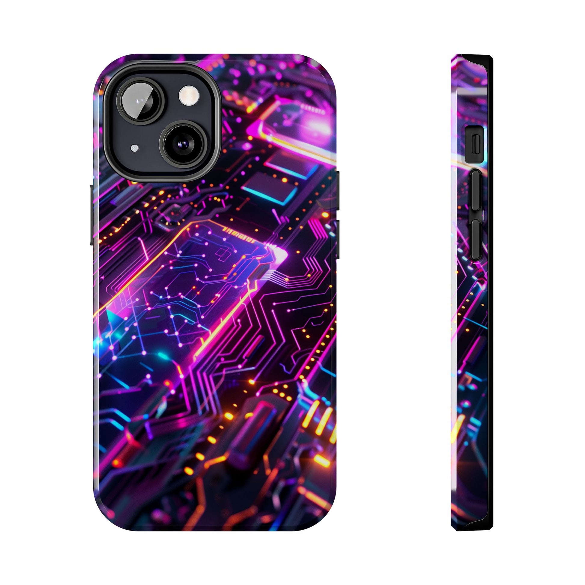 Circuit Board Phone Case, Futuristic Circuit Phone Case, High-Tech Gift, Custom Sci-Fi Phone Case, iphone 15 pro max