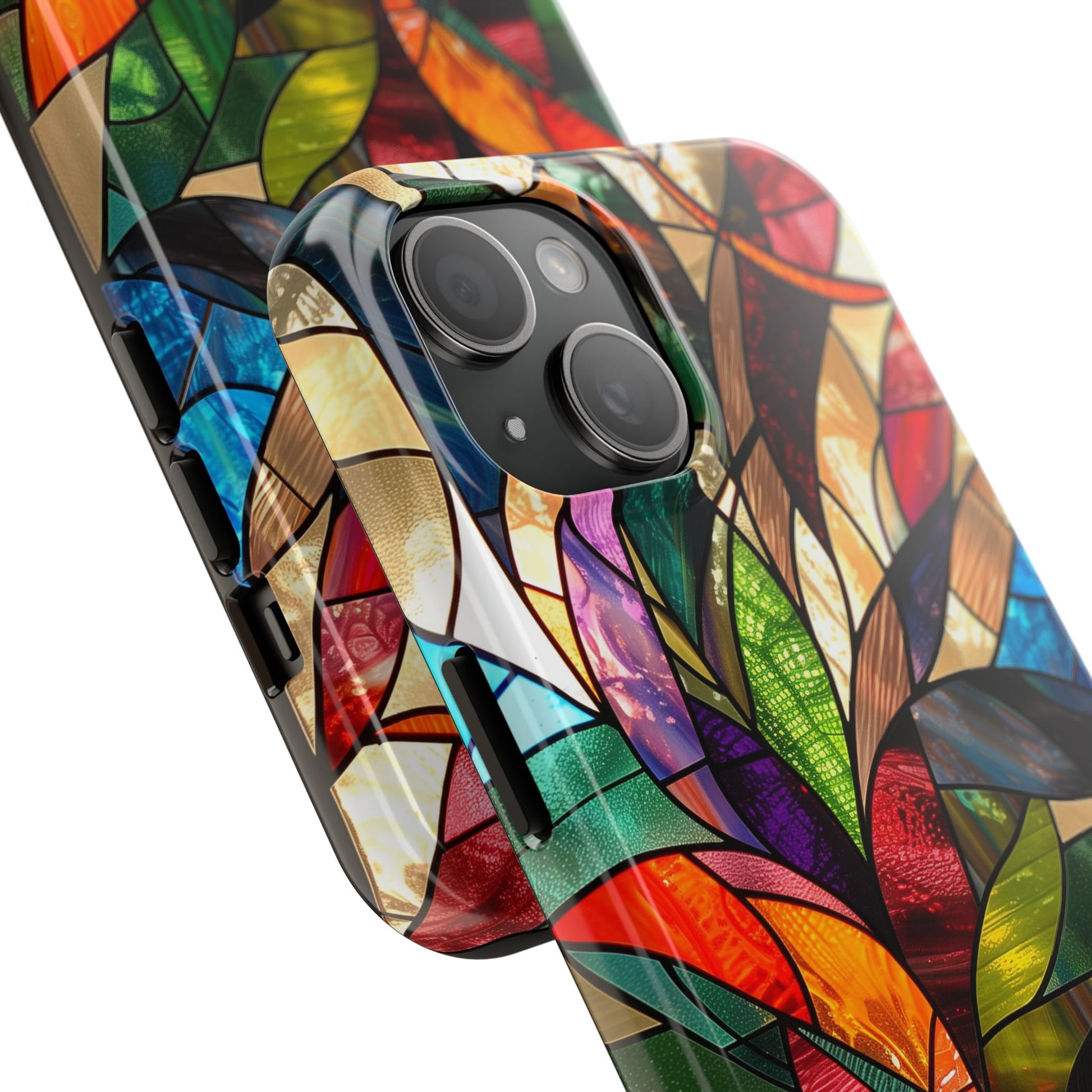 Frank Lloyd Wright Inspired Stained Glass Phone Case, Artistic iPhone Case, Architectural Design, Art Deco iphone Case, iphone 15 pro max