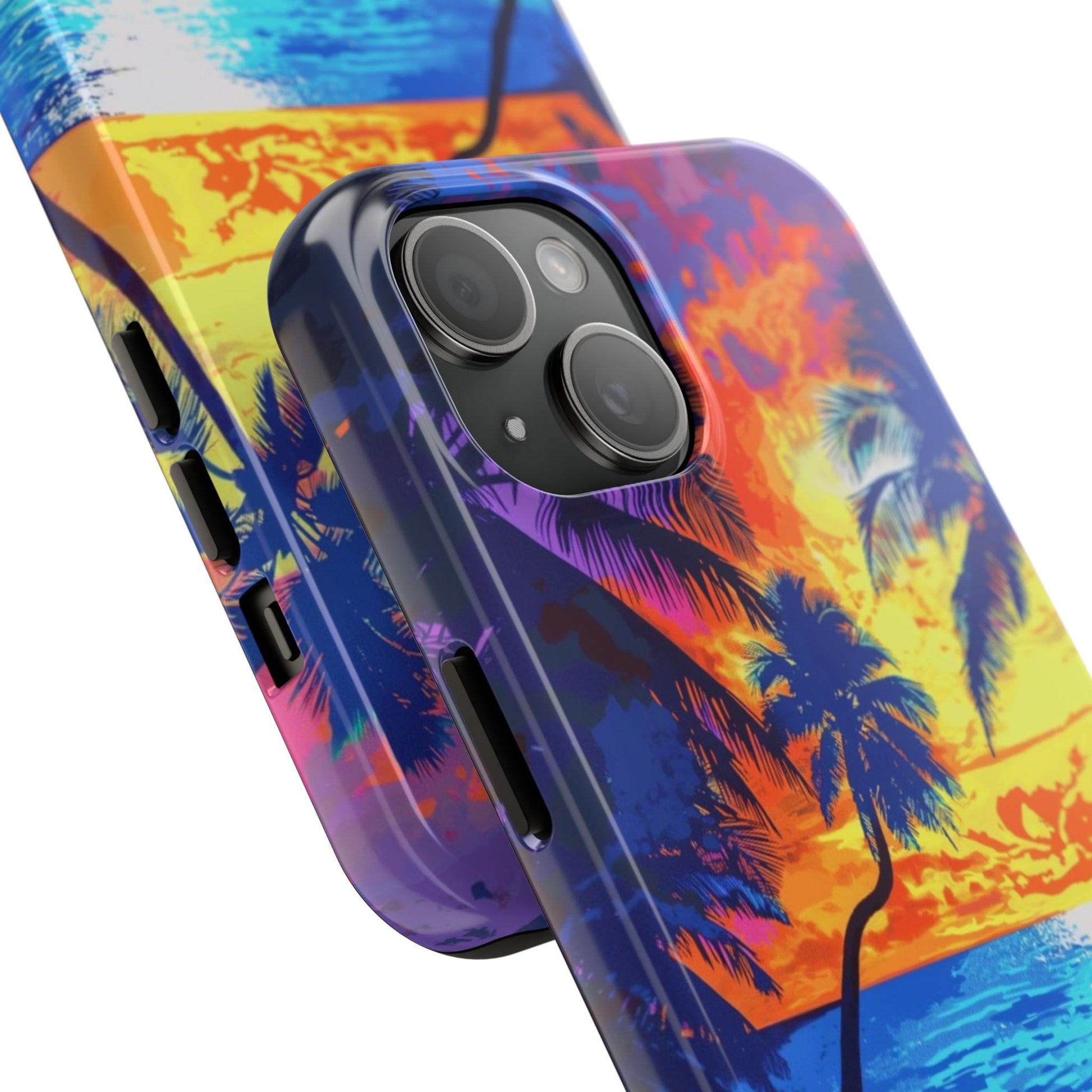Sunset Bliss: Lisa Frank Style Phone Case