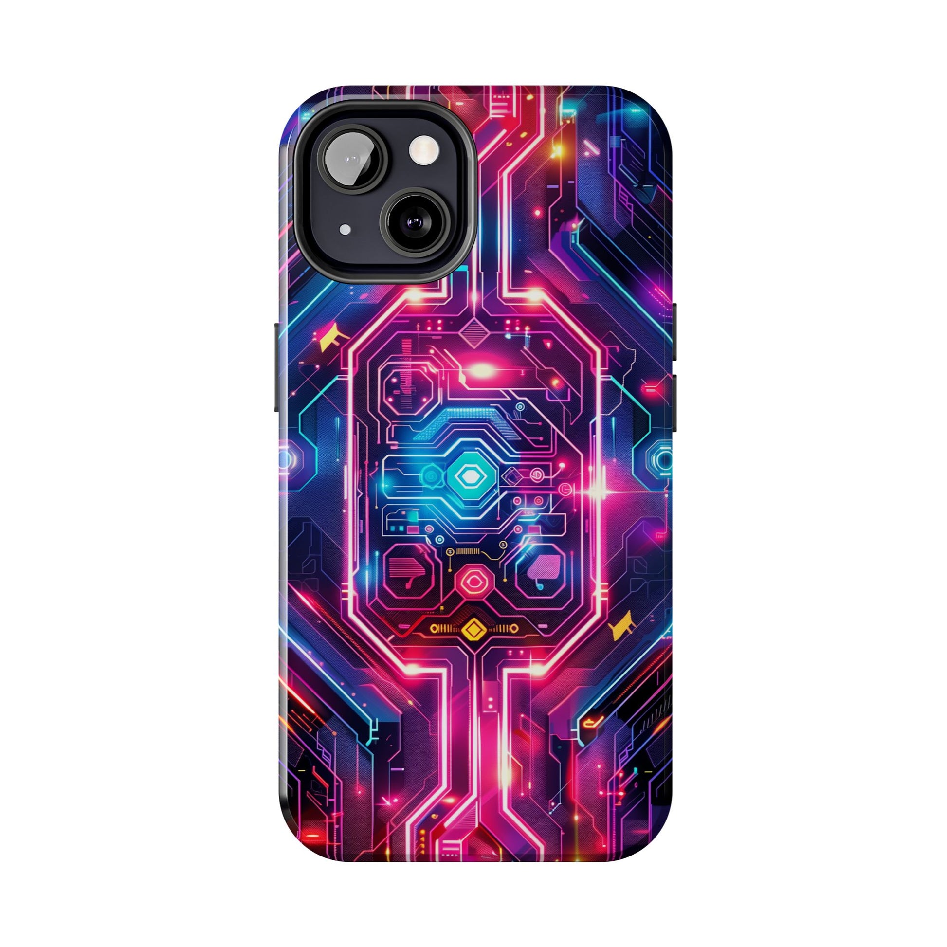 Circuit Board Phone Case, Futuristic Circuit Phone Case, High-Tech Gift for Him, Custom Sci-Fi Phone Case, iphone 15 pro max