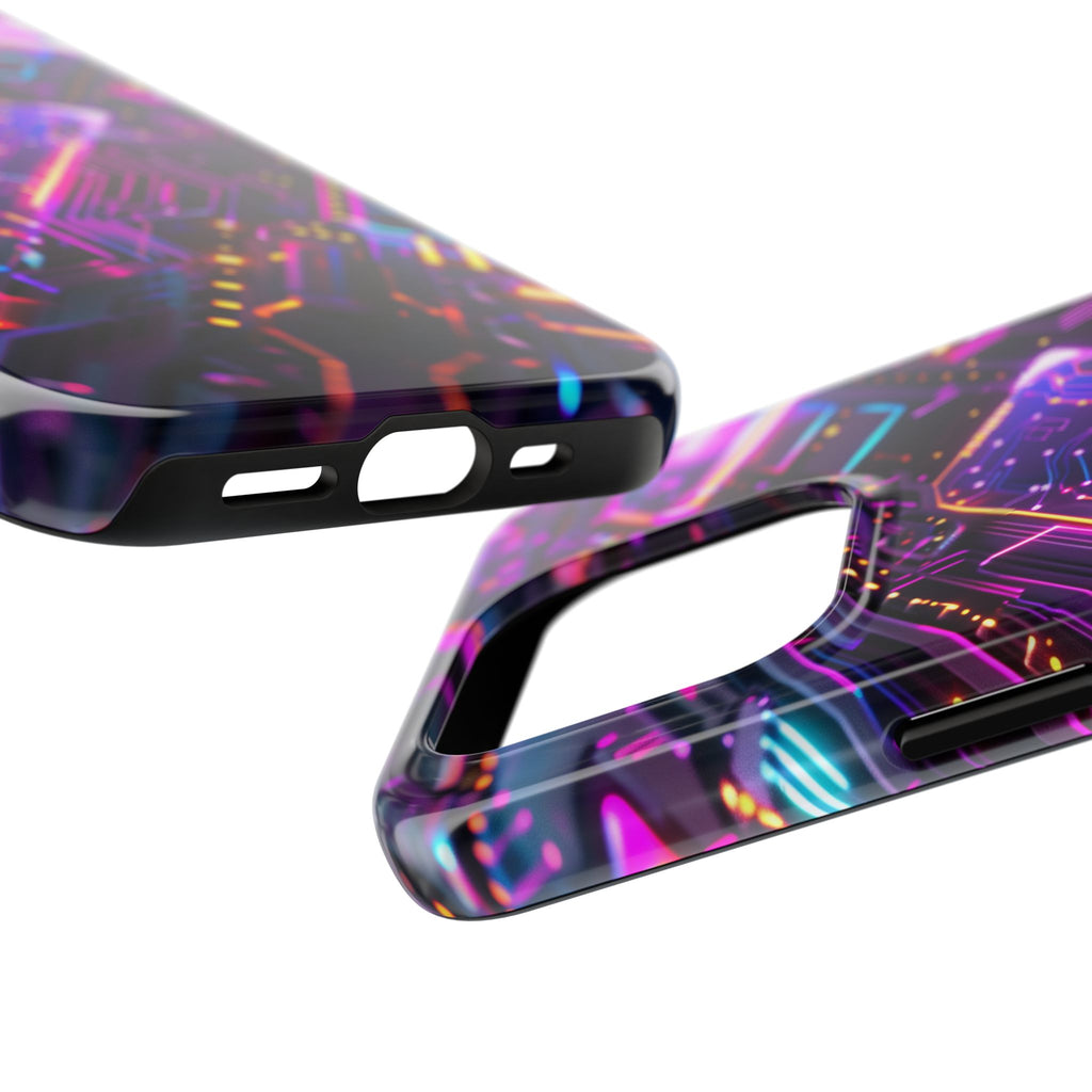 Circuit Board Phone Case, Futuristic Circuit Phone Case, High-Tech Gift, Custom Sci-Fi Phone Case, iphone 15 pro max